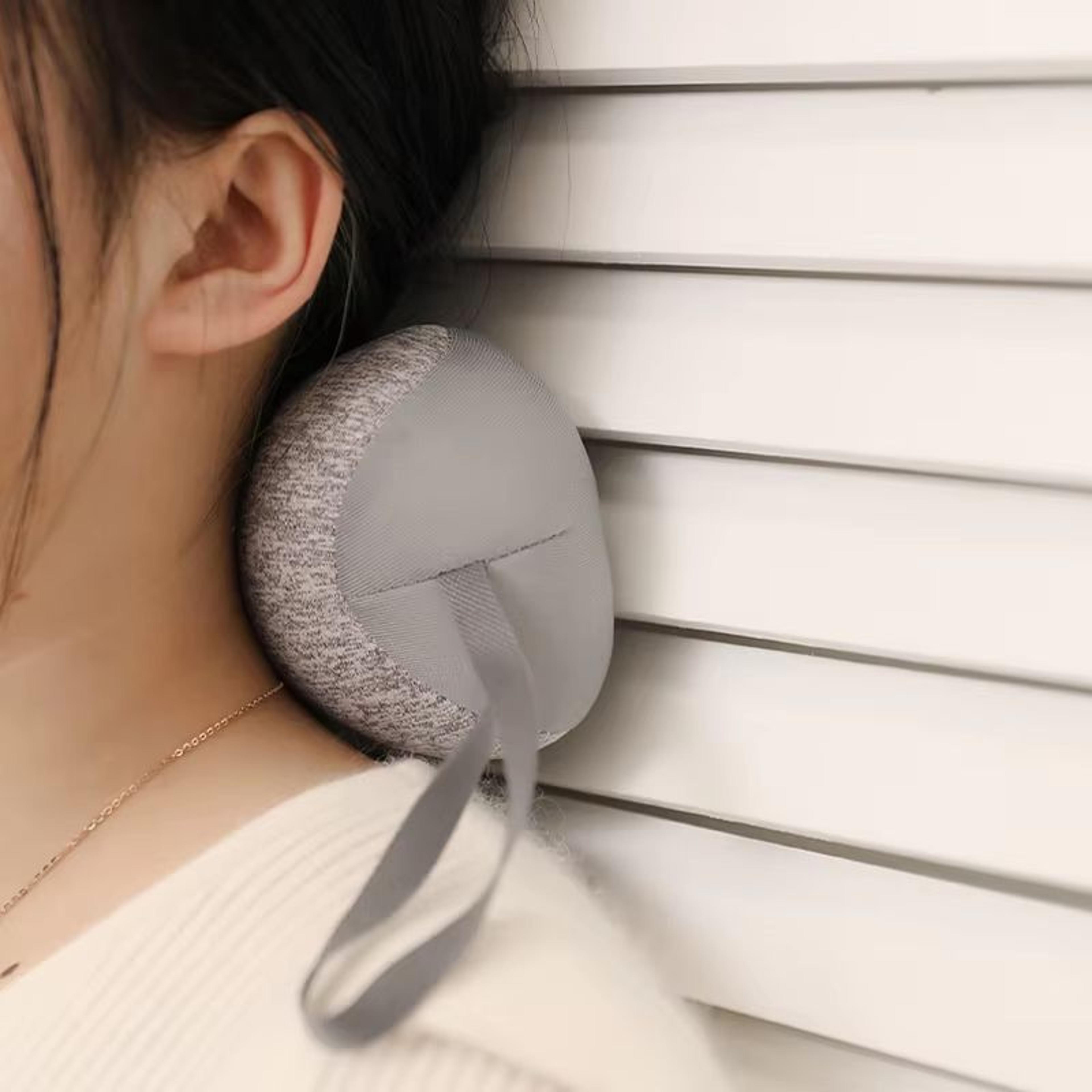 Mini Portable UShaped Travel Neck Pillow For Adults Back And Office Sleeping Support 1