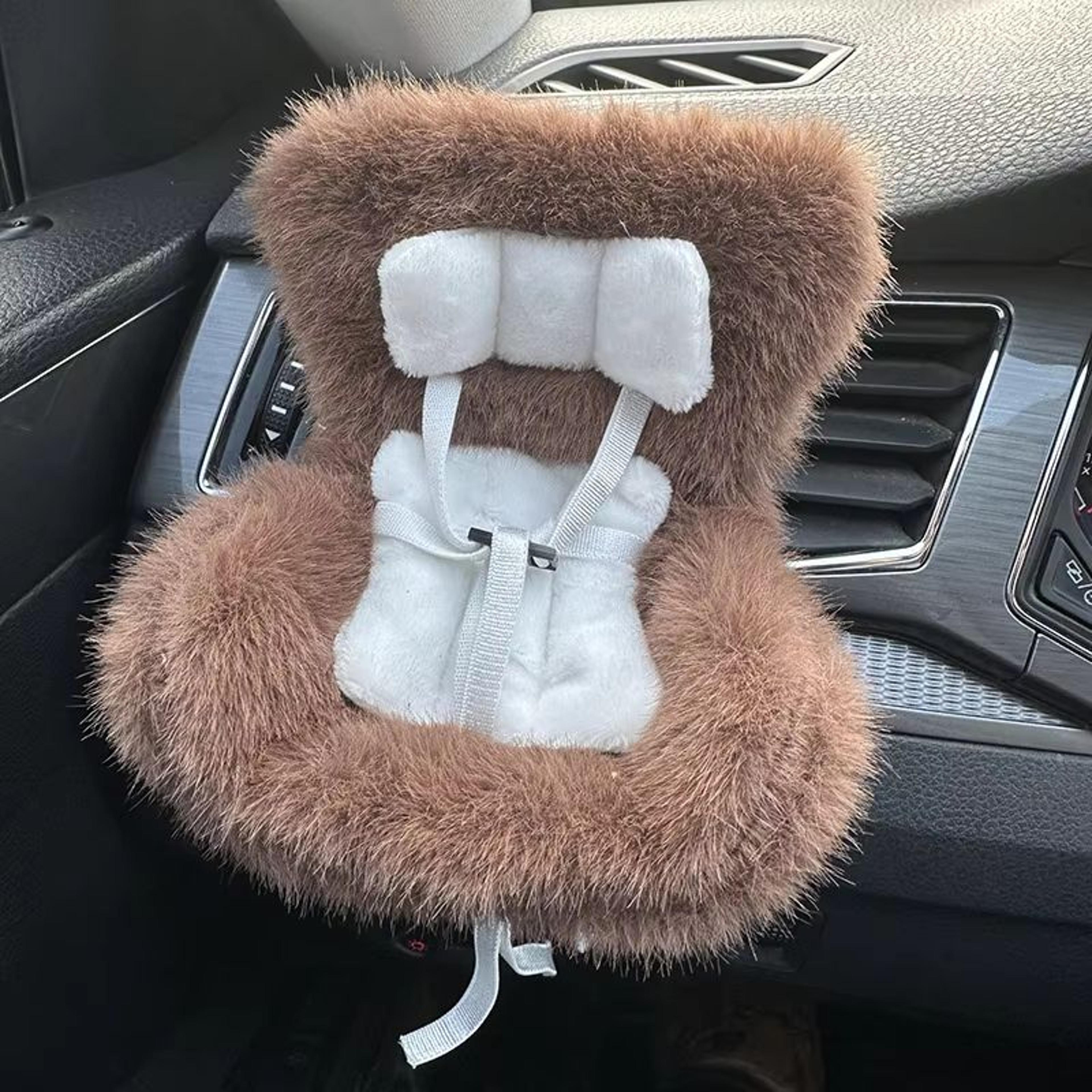 Car Doll Safety Seat 669in Cartoon Chair Model For Vehicle Interior Stylingauto 9