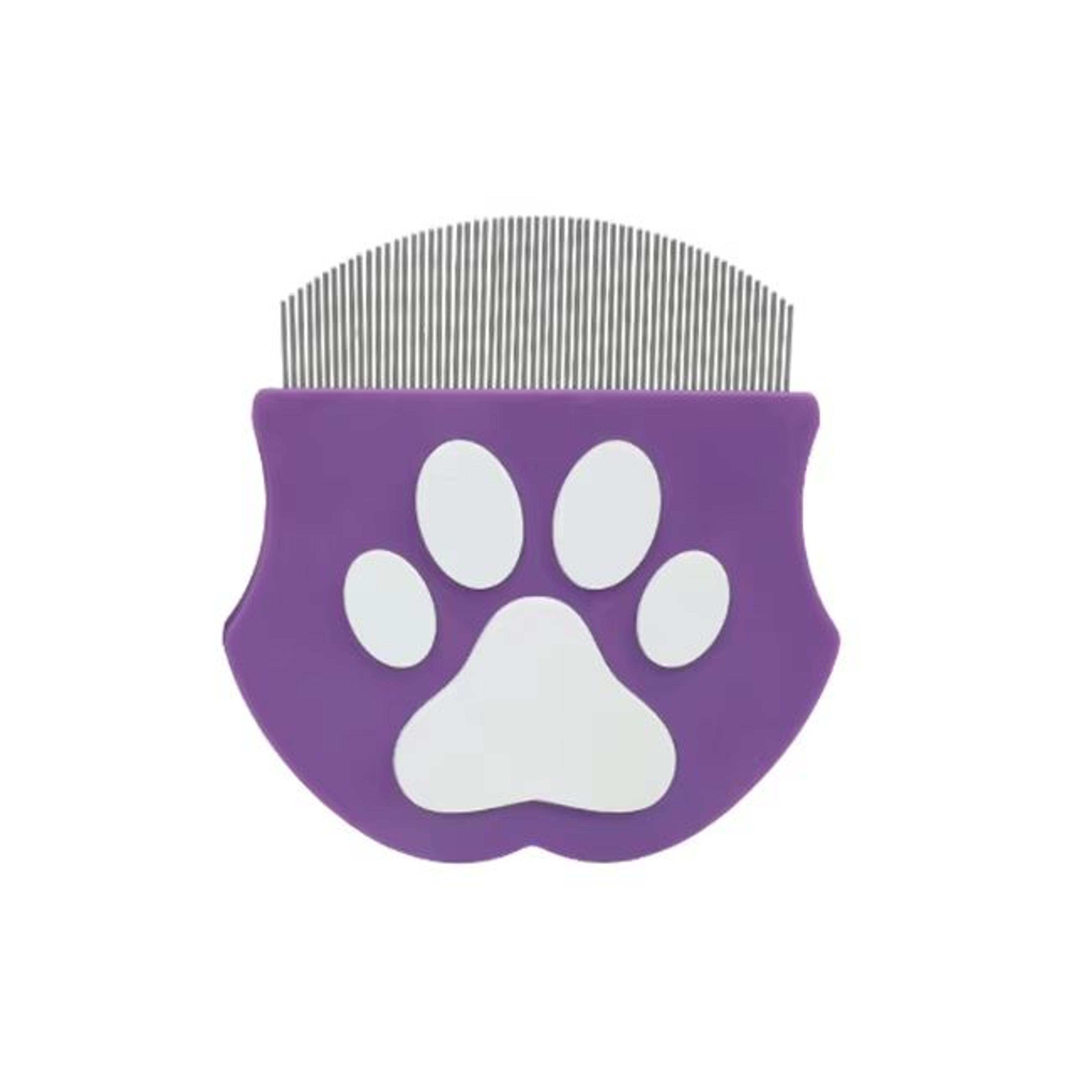 Curved Pet Grooming Comb Flea And Detangling Brush For Cats And Dogs Face And Body Mini Grooming To 7