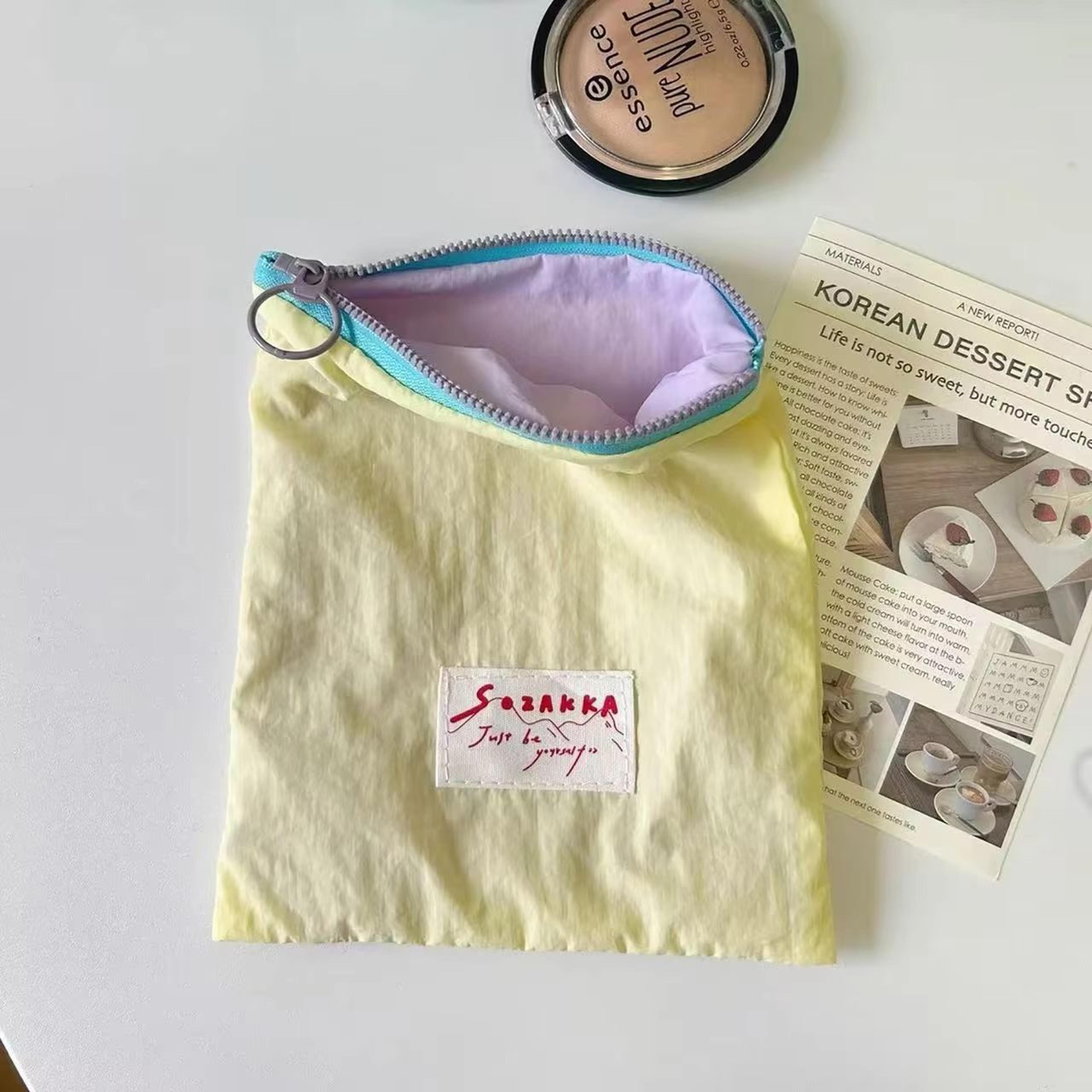 Cute Mini Zipper Makeup Bag Korean Macarone Cosmetic Pouch 7