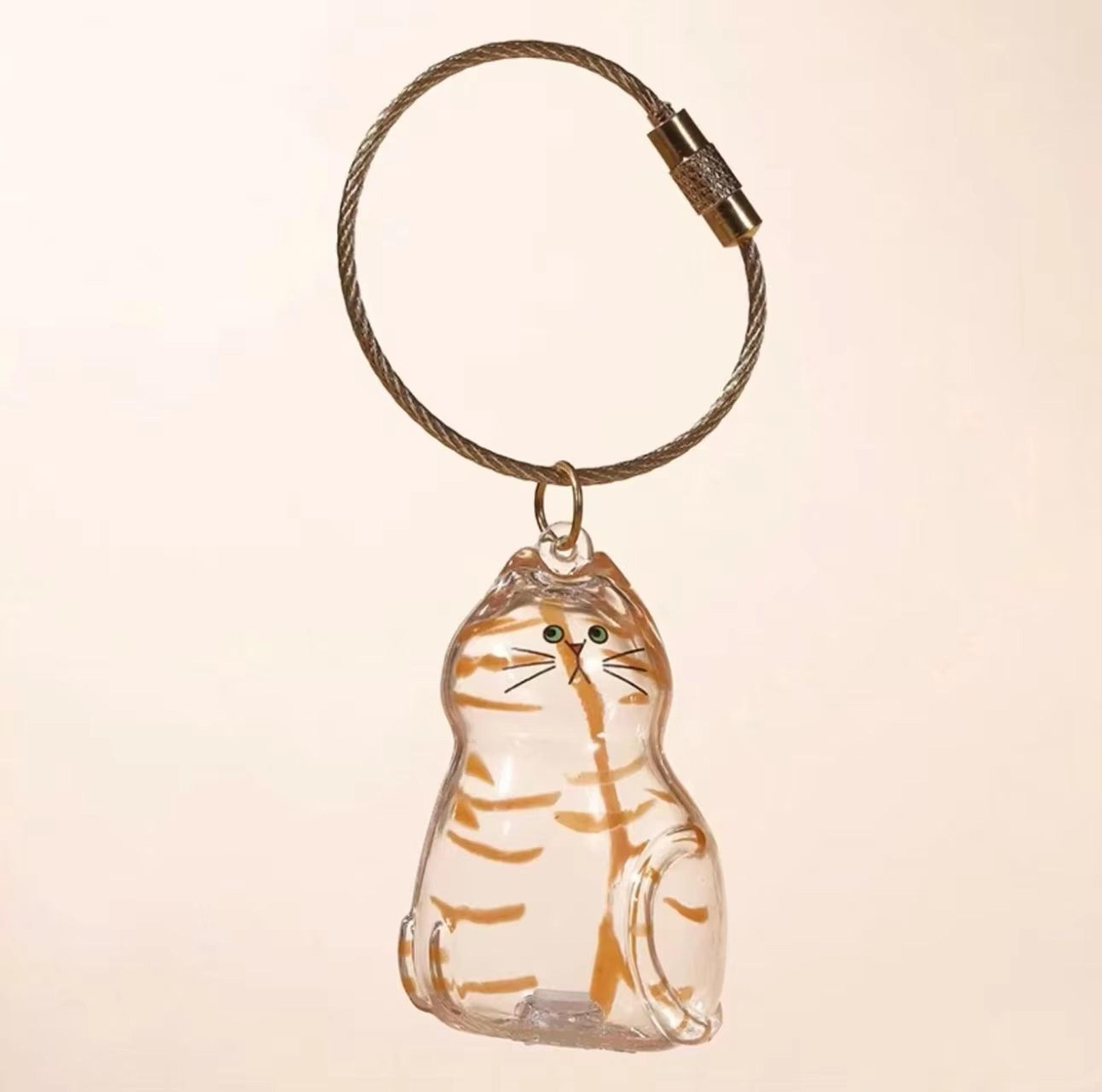 Transparent Pet Fur Storage Capsule Hanging Ornament For Cat  Dog Hair Keepsakes 6