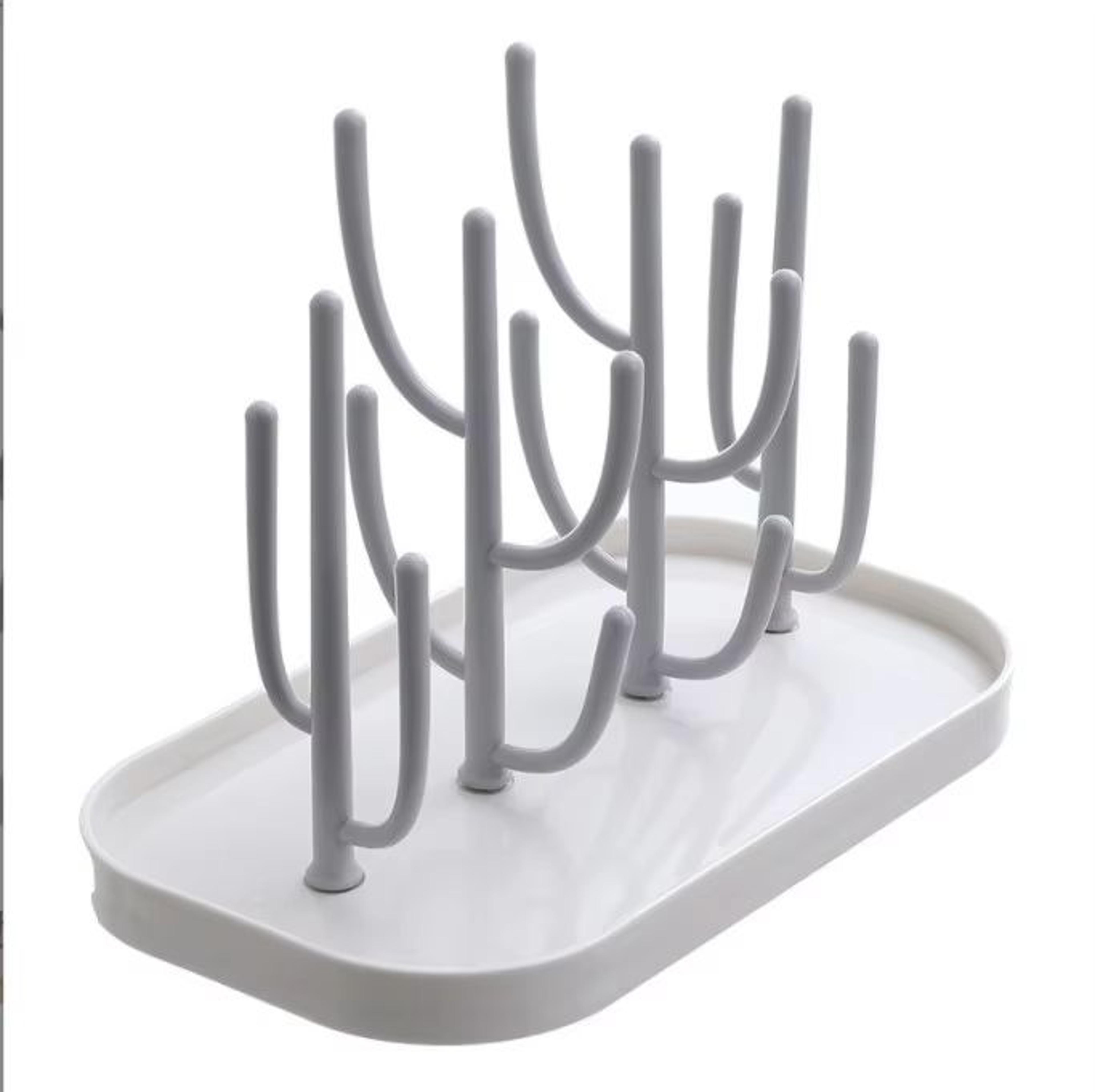 Baby Feeding Bottle Drying Rack  Storage Holder  Countertop Bottle And Nipple Organizer 8