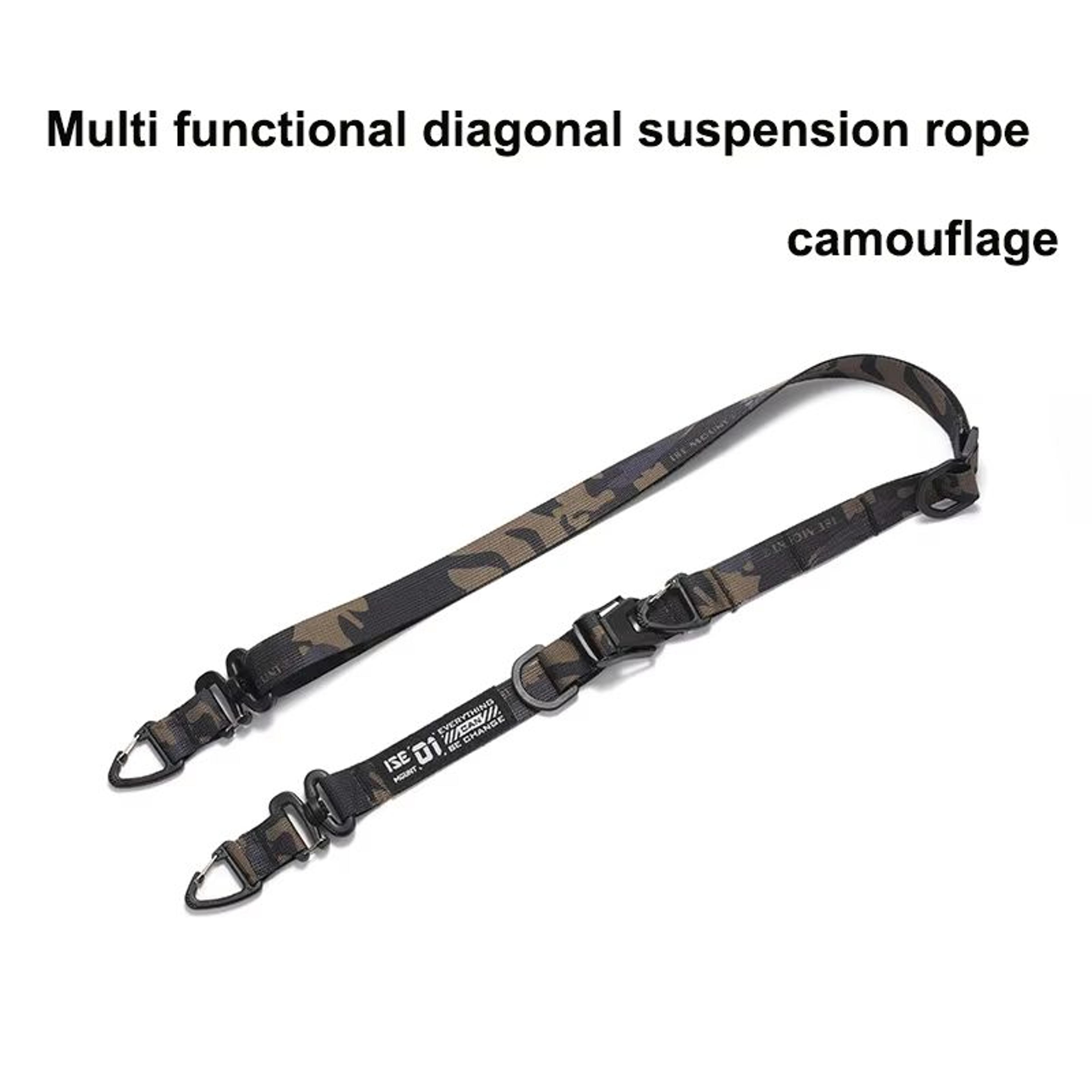 Adjustable Outdoor Crossbody Rope Strap  Multifunctional Diagonal Hanging Backpack Strap 7