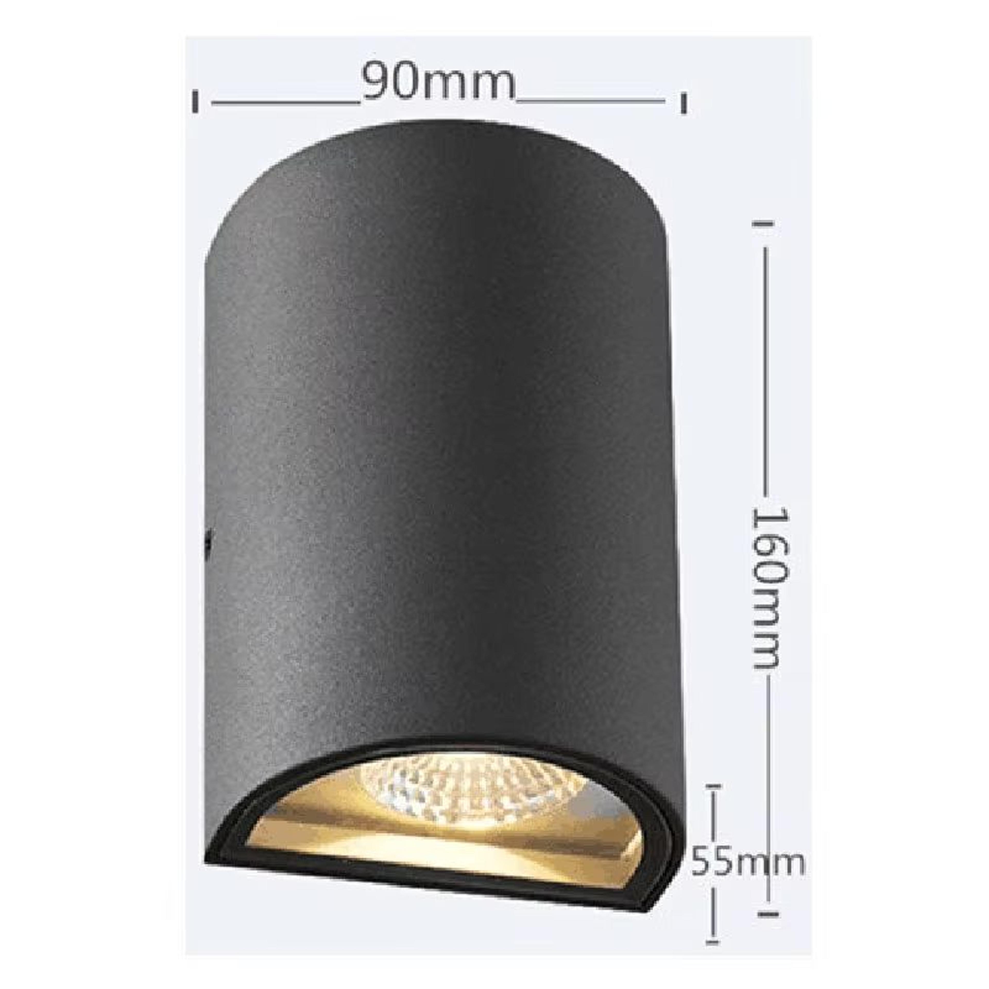 SANDIY Waterproof Outdoor Wall Light 2Head UpDown LED Sconce For Patio  Garden 2