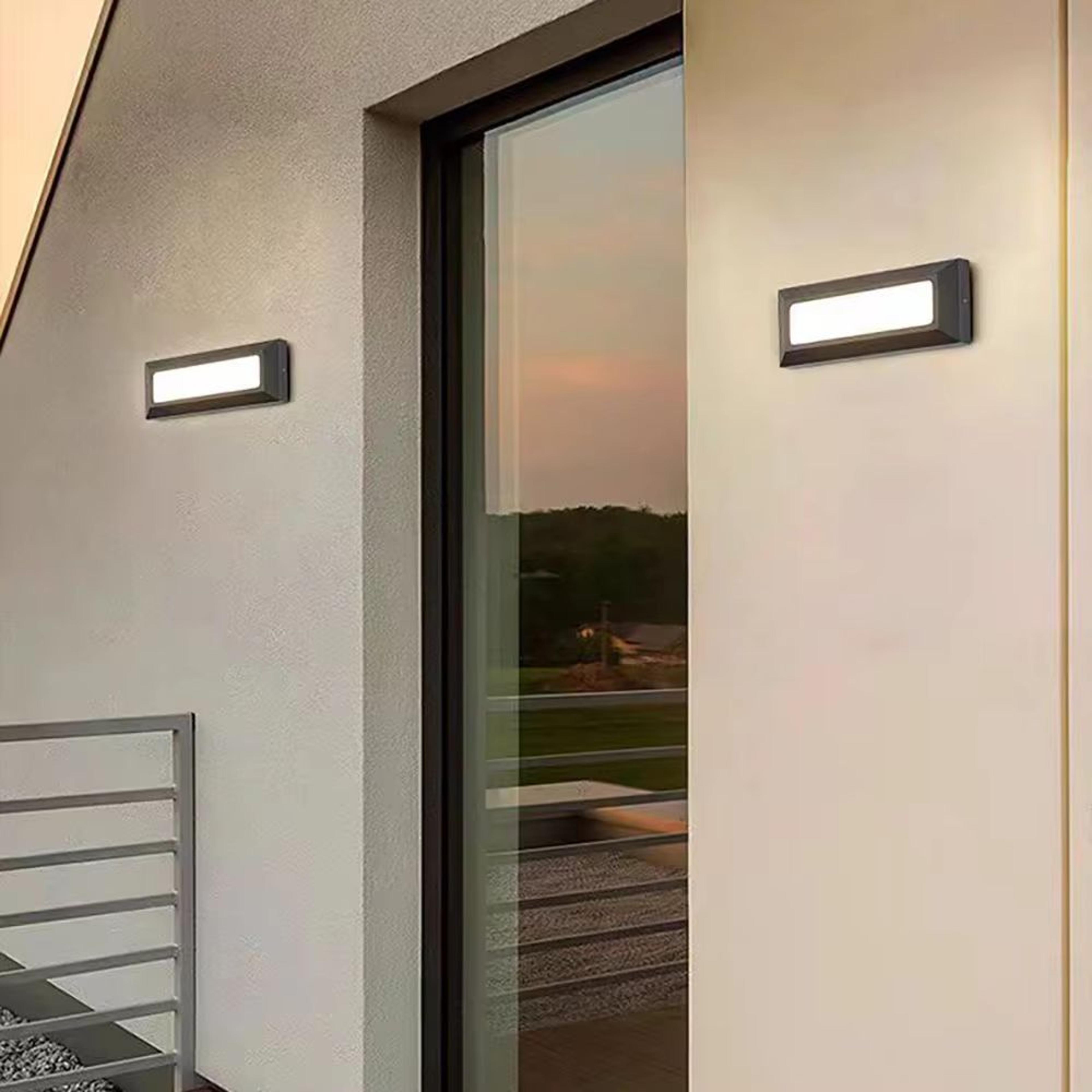 Waterproof Outdoor LED Stair Step Light 12V110V220V Wall Lamp For Garden  Terrace 4