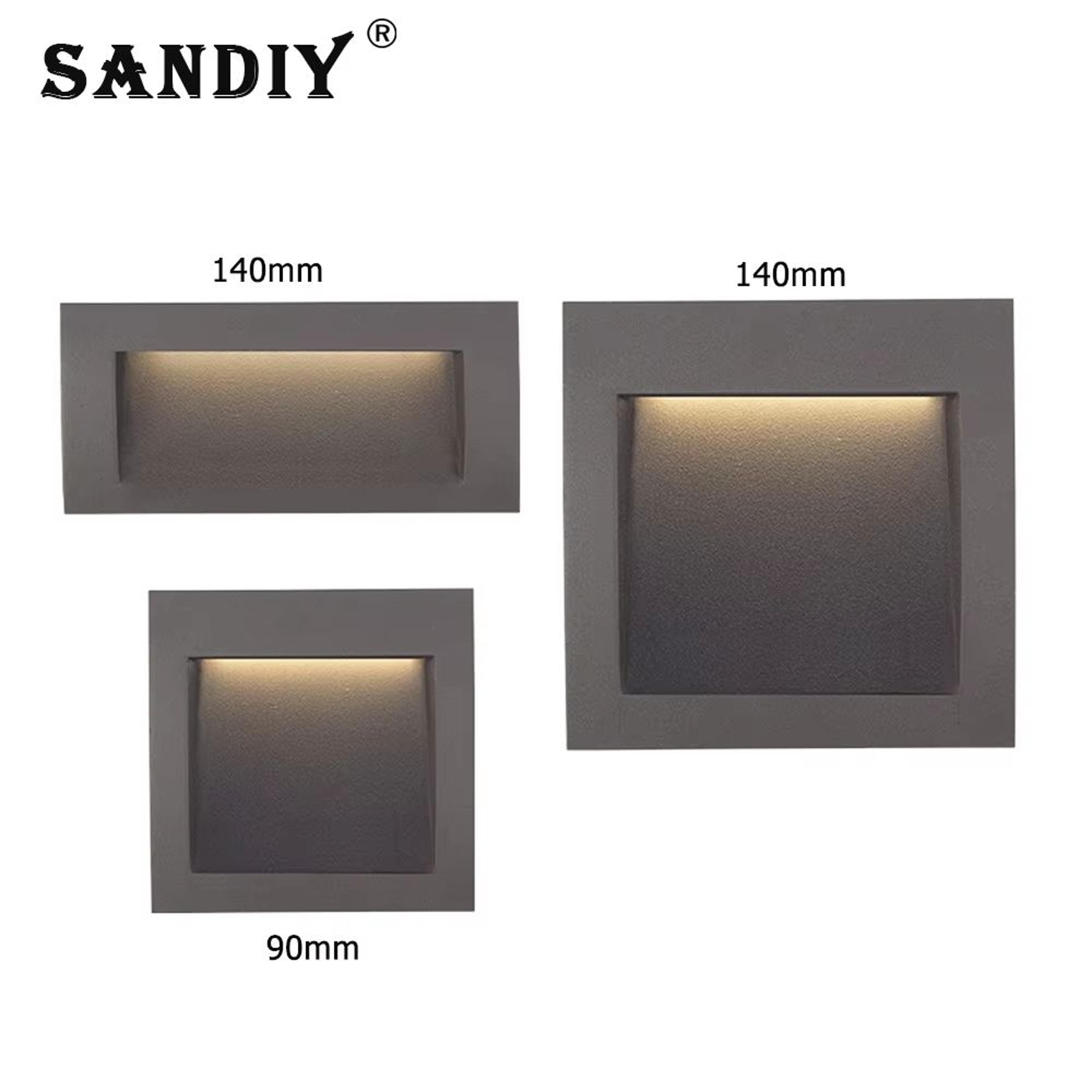 Waterproof Outdoor LED Wall Sconce  Stair Light For Garden Balcony Gate IP65 1