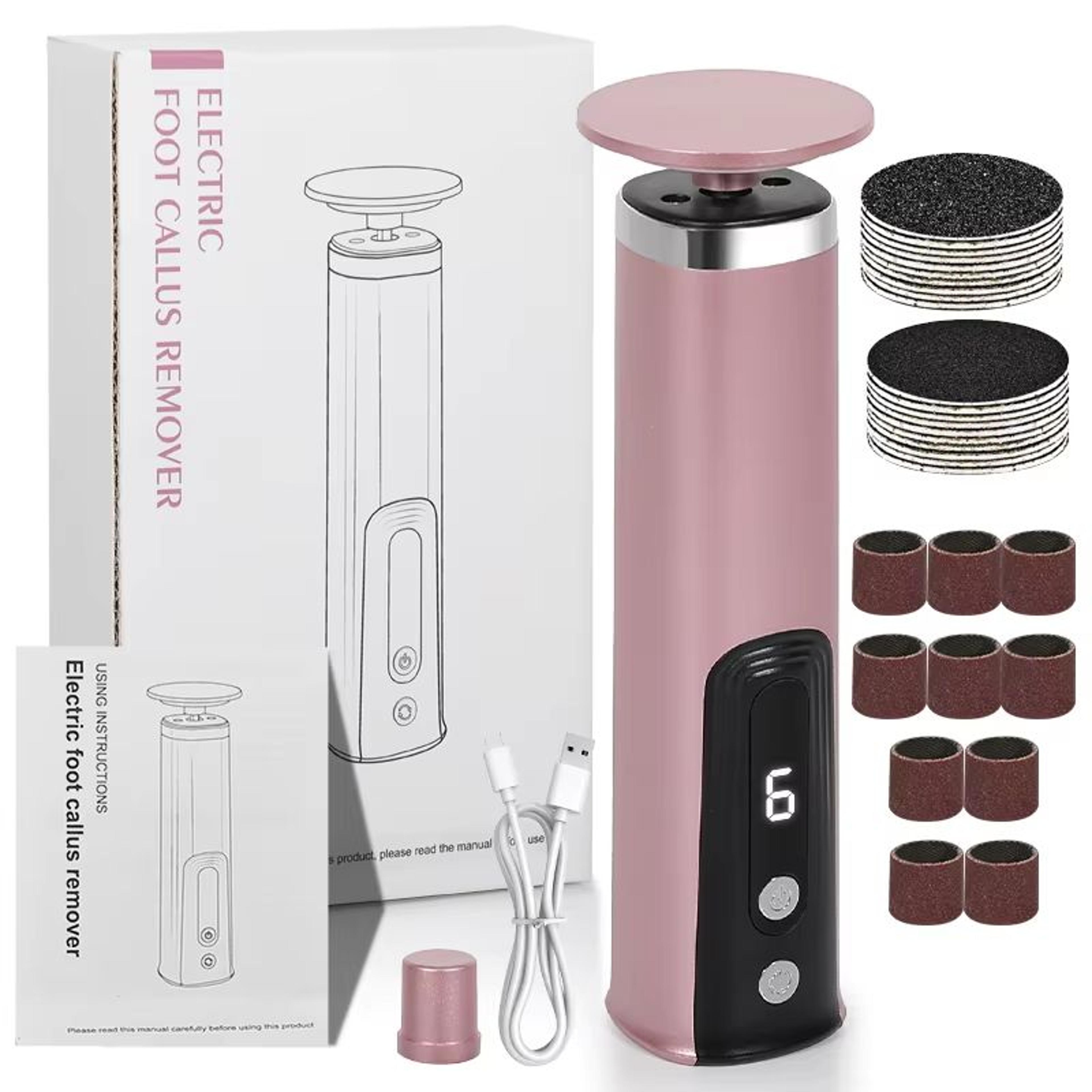 Electric Foot Callus Remover 2in1 Rechargeable Foot And Nail File Tool 6
