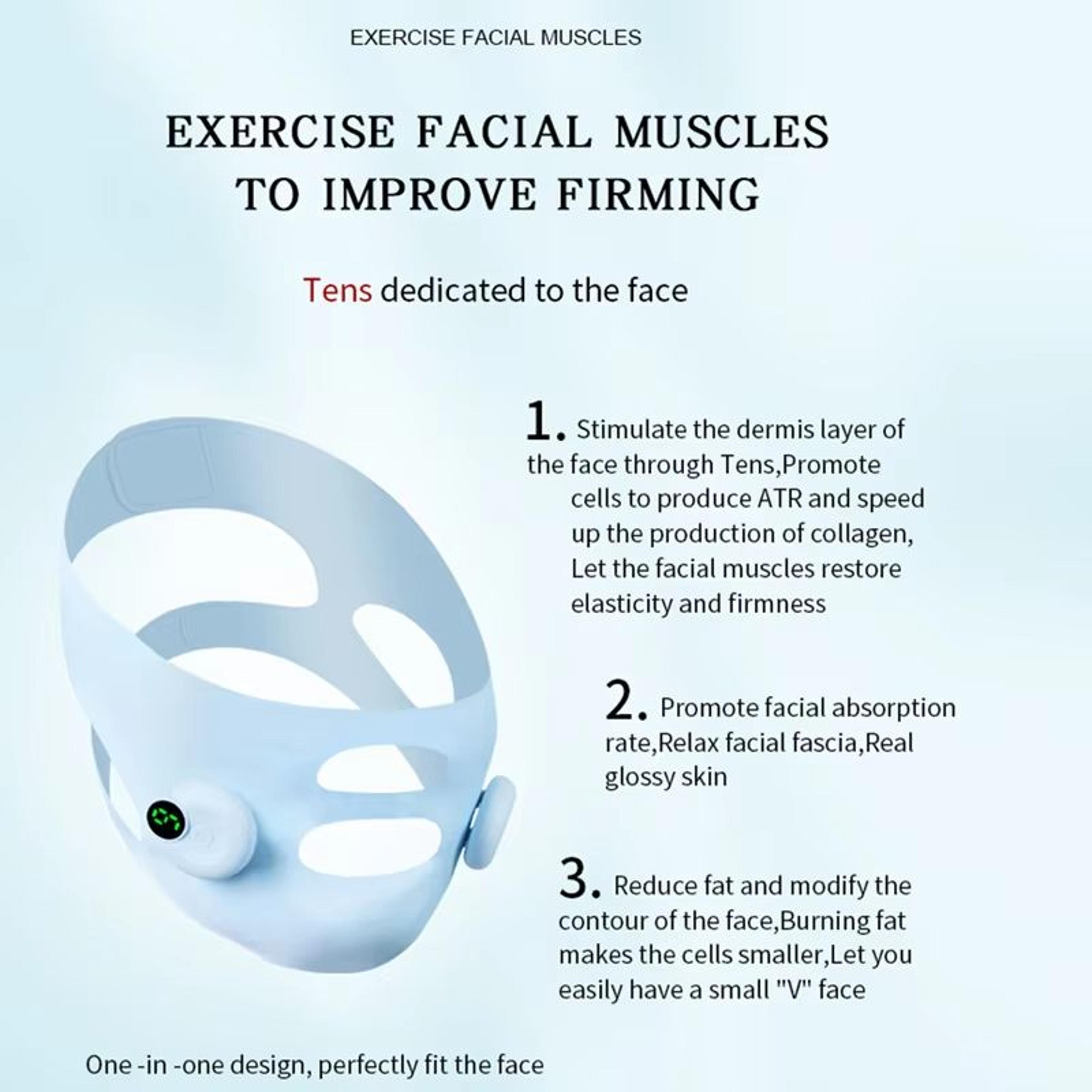 Smart Pulse EMS Microcurrent Face Shaping Beauty Device For Skin Tightening And AntiWrinkle Care 1
