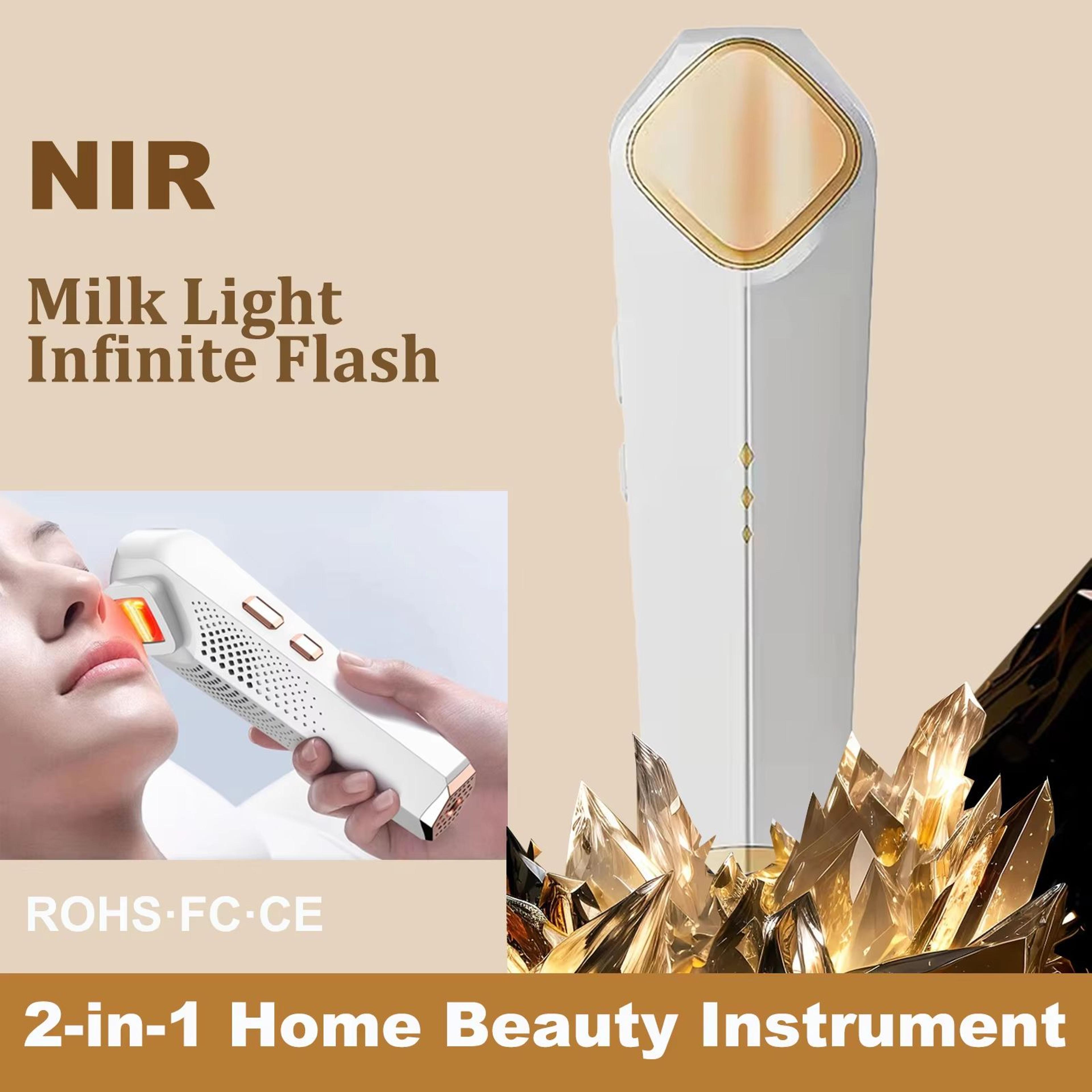 NIR Milk Light Pro Skin Rejuvenation  Whitening Facial Device 0