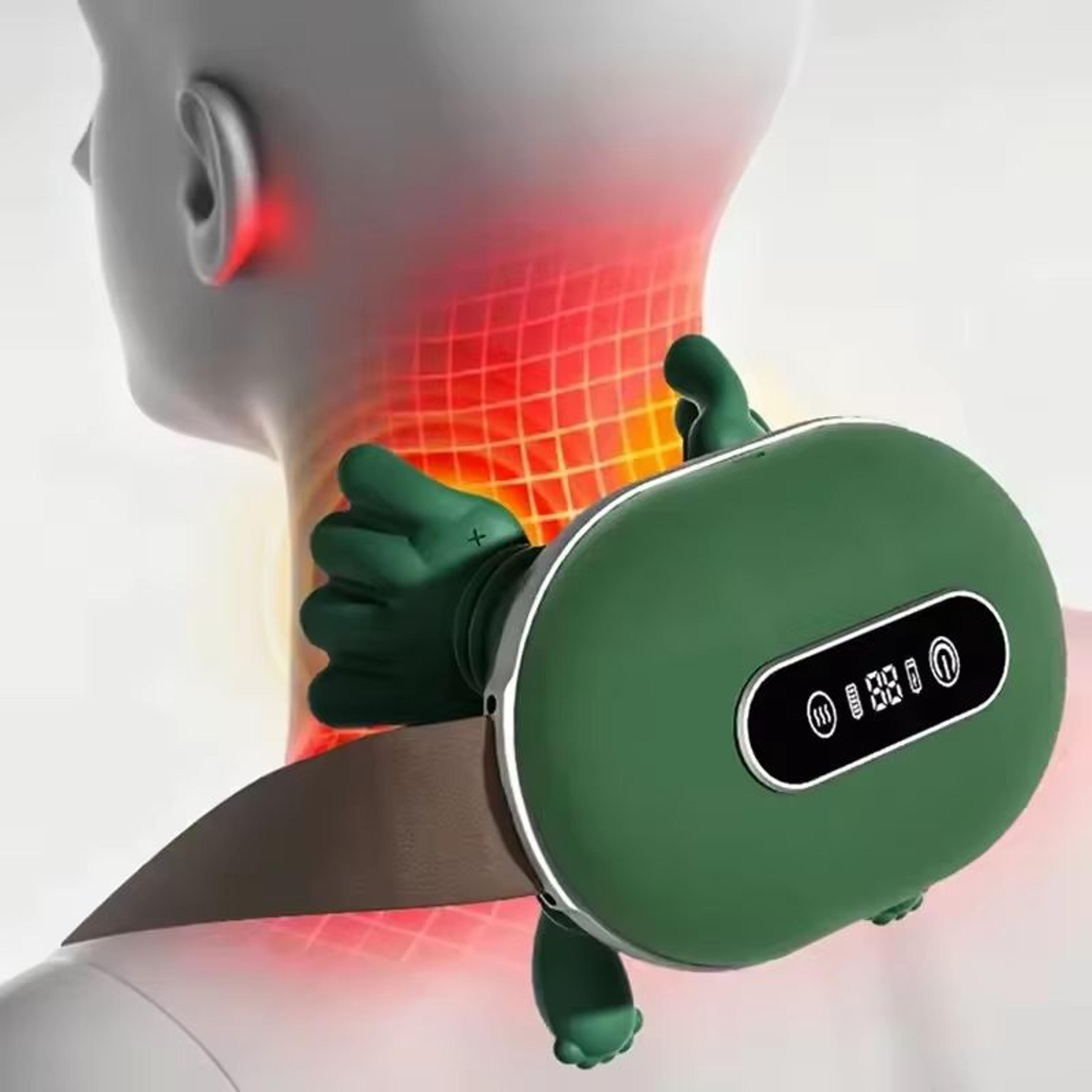 Wireless Bionic Finger Neck  Shoulder Massager For Deep Muscle Relief 3