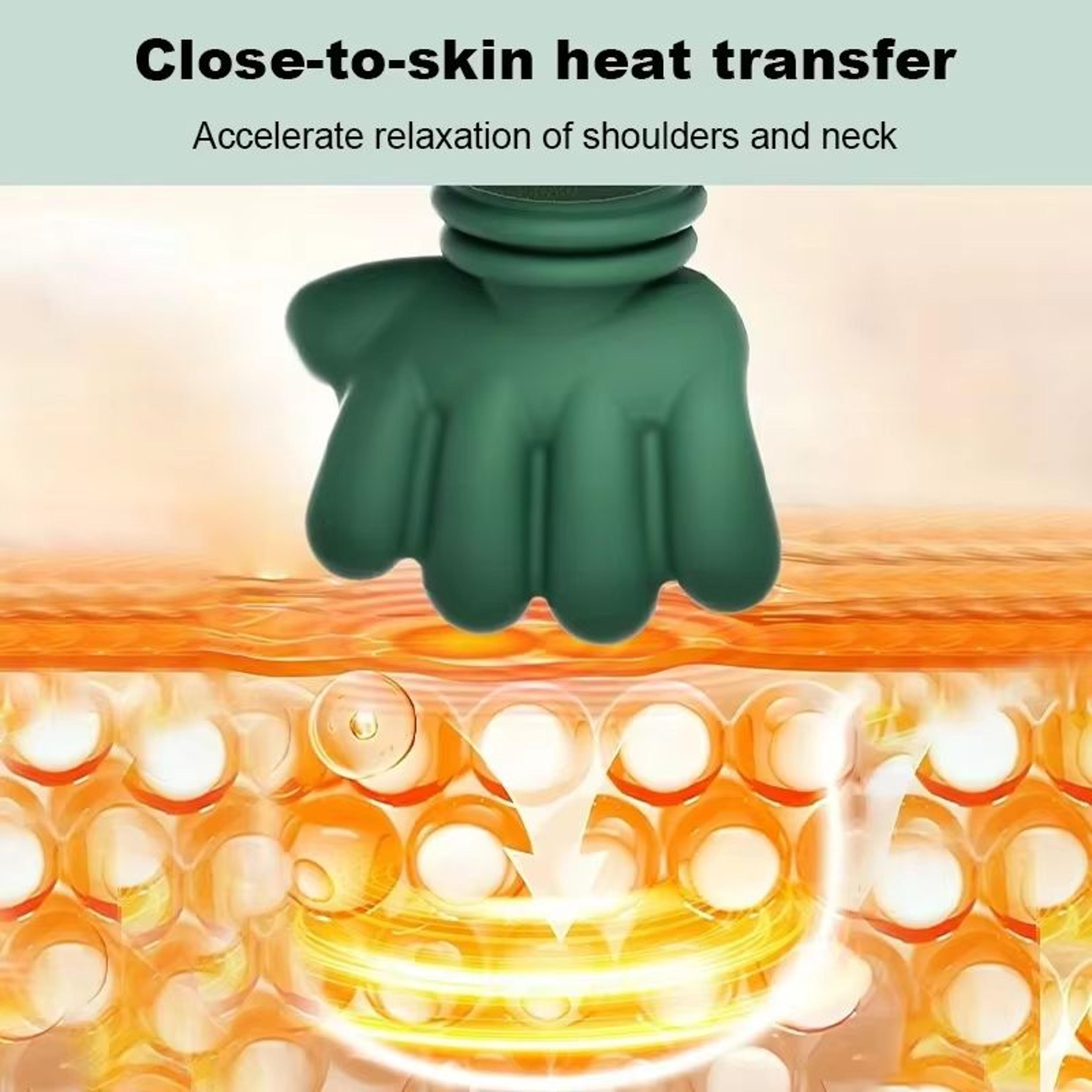 Wireless Bionic Finger Neck  Shoulder Massager For Deep Muscle Relief 5