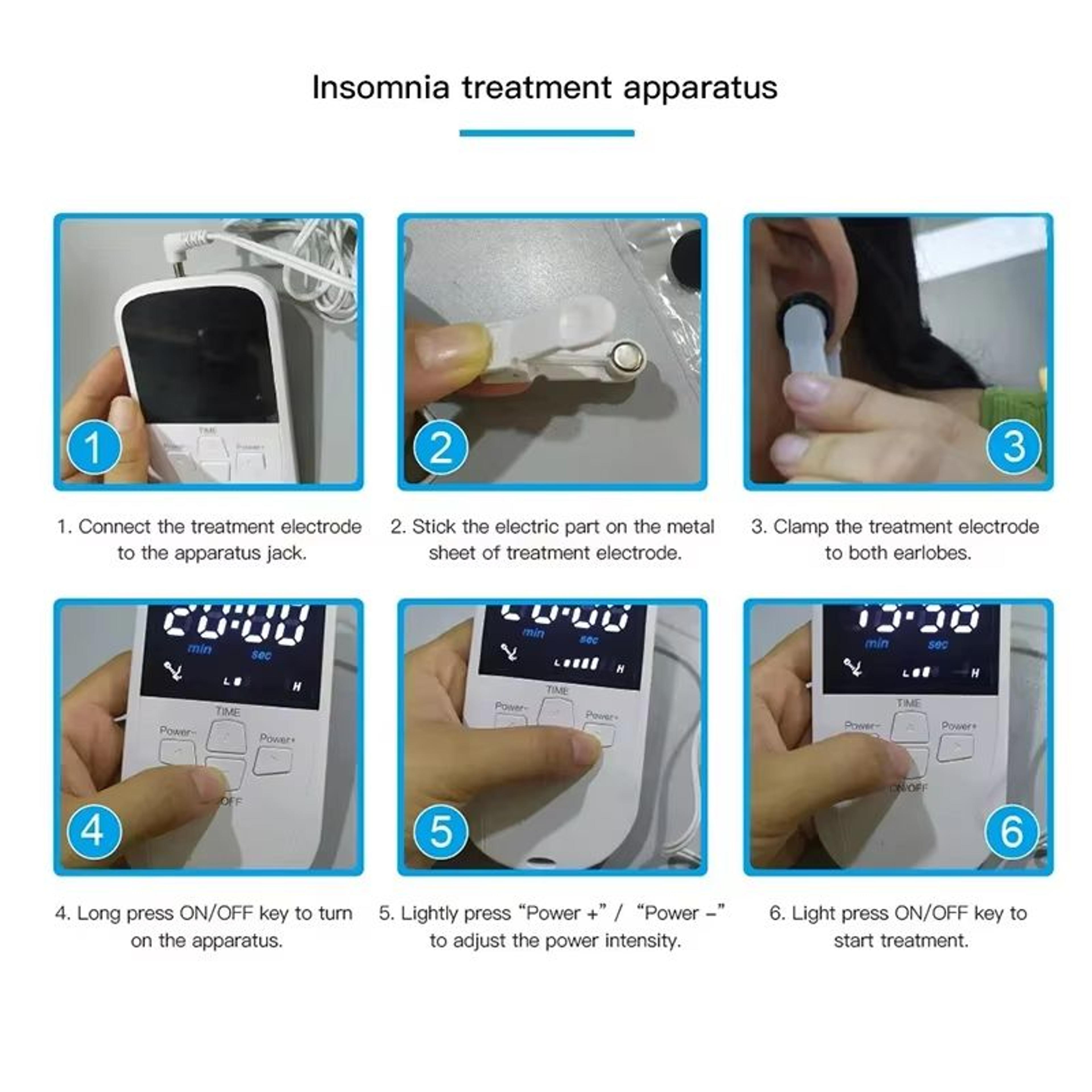 CES Vagus Nerve Stimulation Clip Ear Sleep Aid Device For Relaxation  Restful Sleep 5