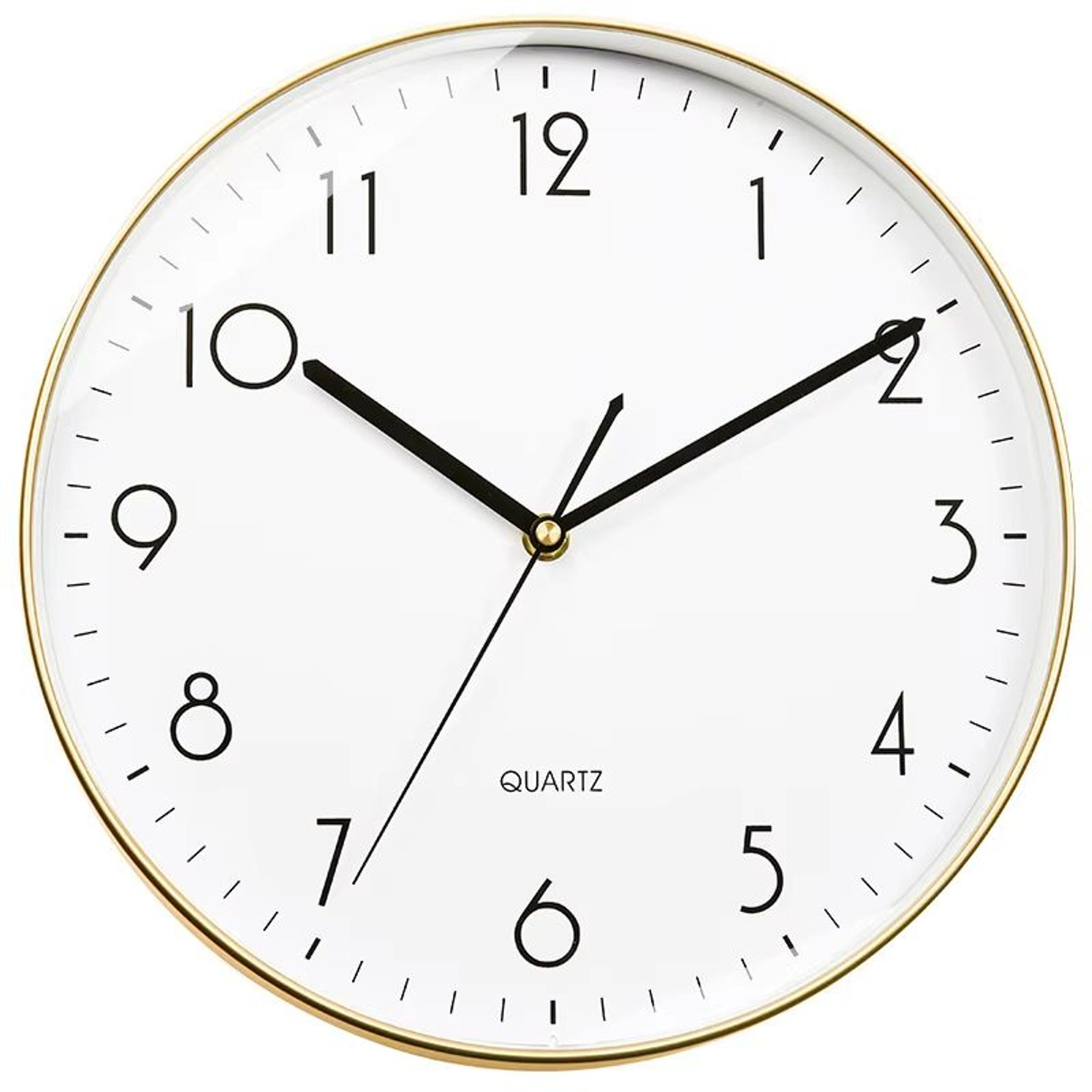 8Inch Silent NonTicking Wall Clock For Home And Office 9
