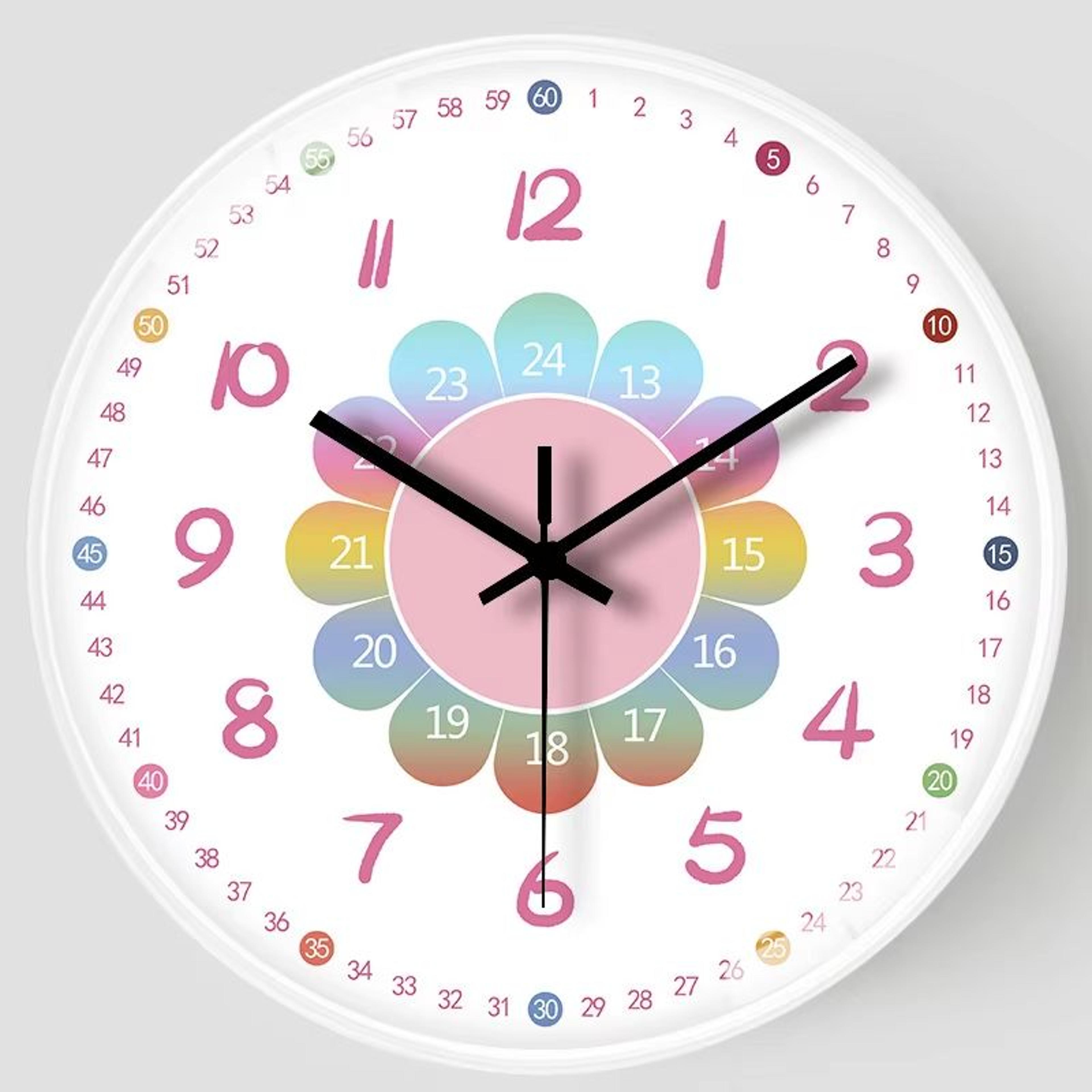 8Inch Silent NonTicking Wall Clock For Home And Office 6