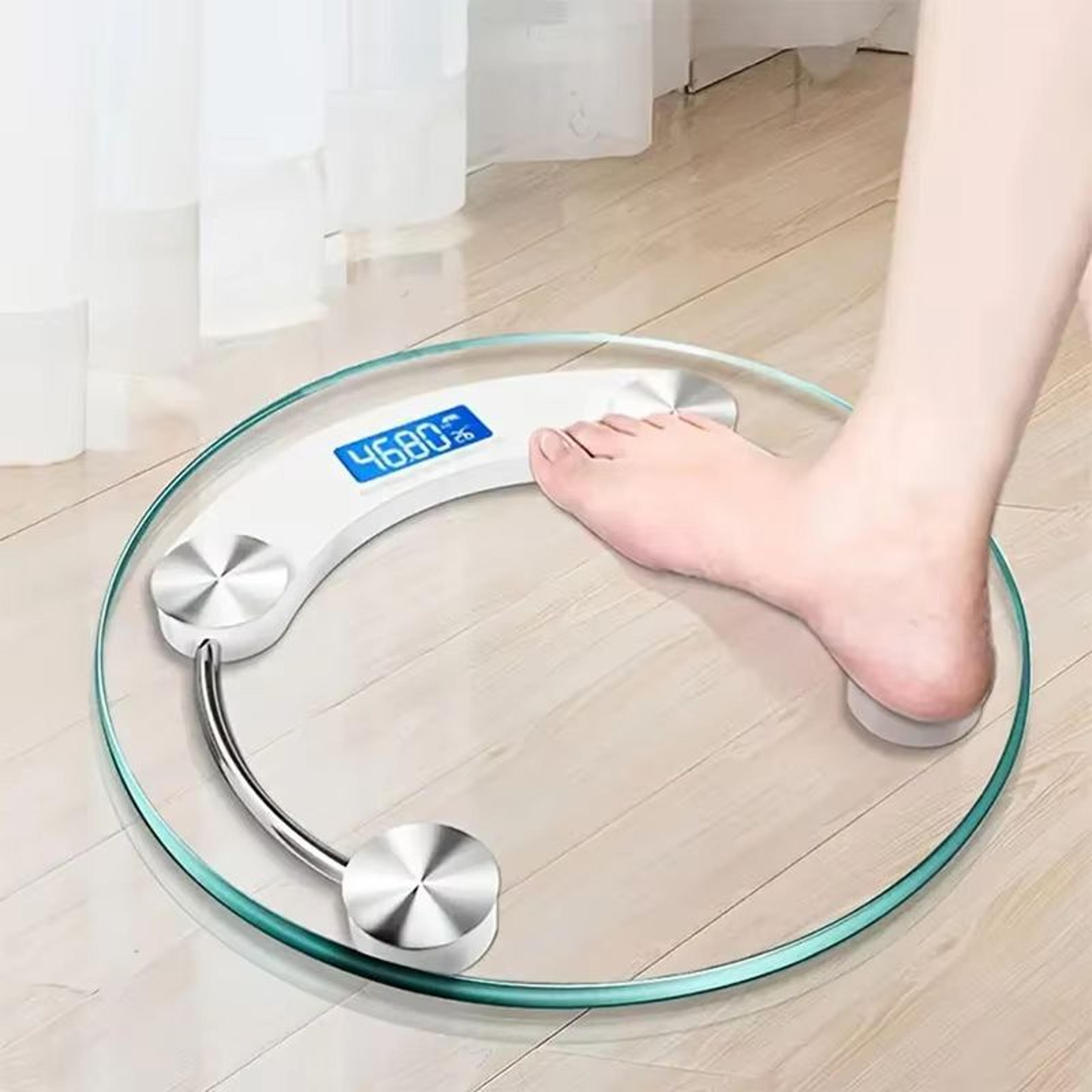 High Definition LCD Digital Body Weight Scale With Precision Floor Sensors 044397 Lbs 3