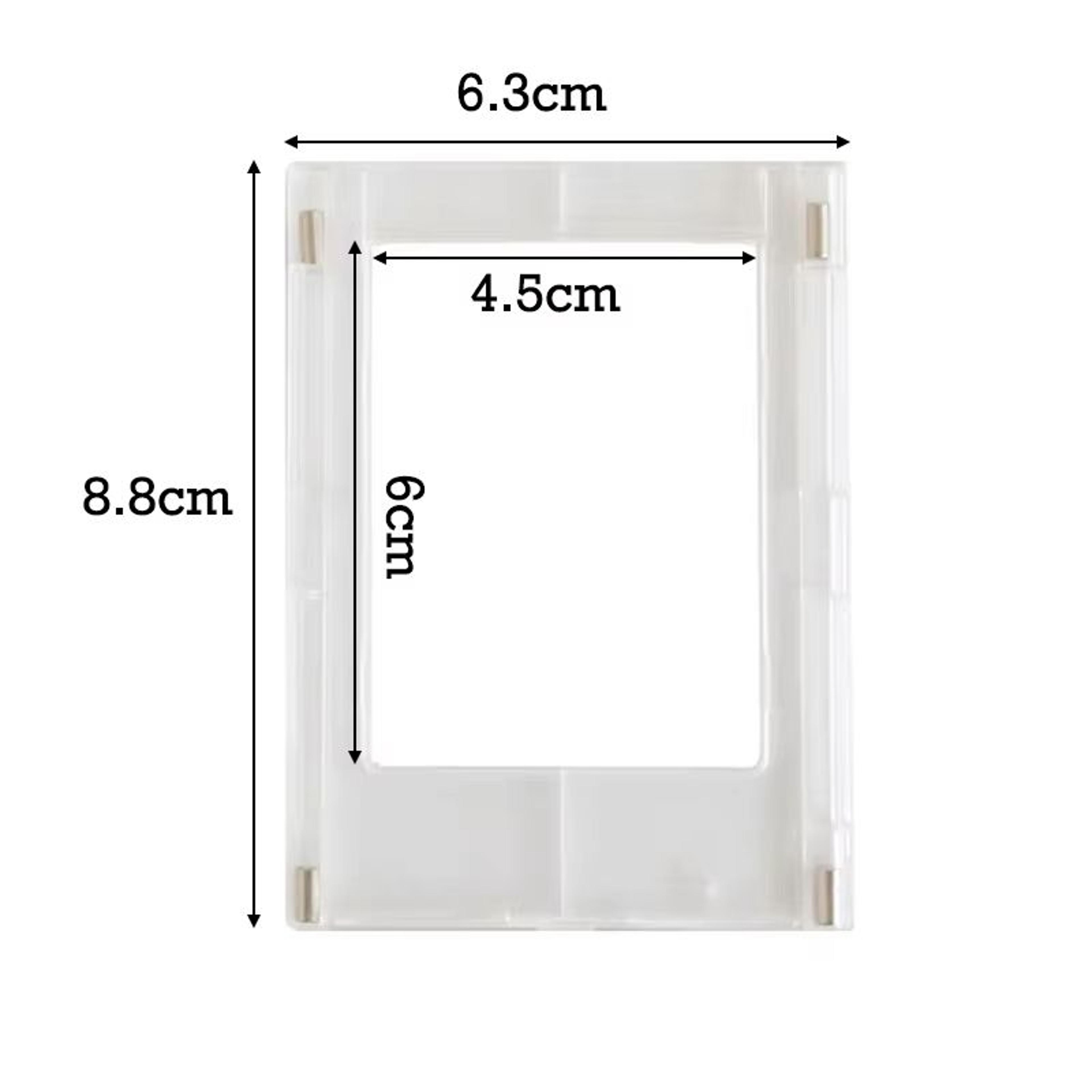 3Inch Acrylic Magnet Photo Frame For Refrigerator Or Display Stand 5