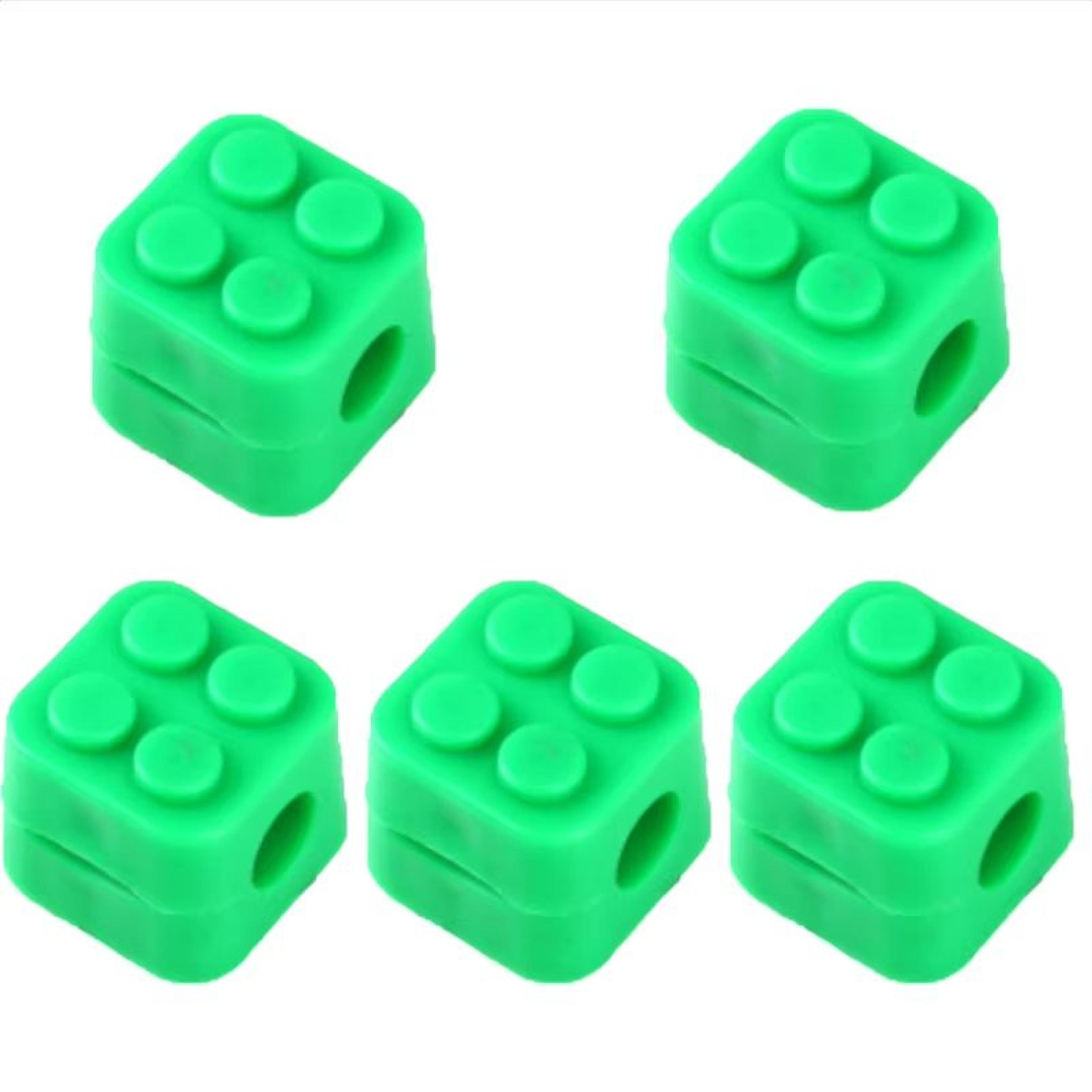 5PCS Building Block Cable Organizer SelfAdhesive Clips For Charging Cable Earphones And More 8