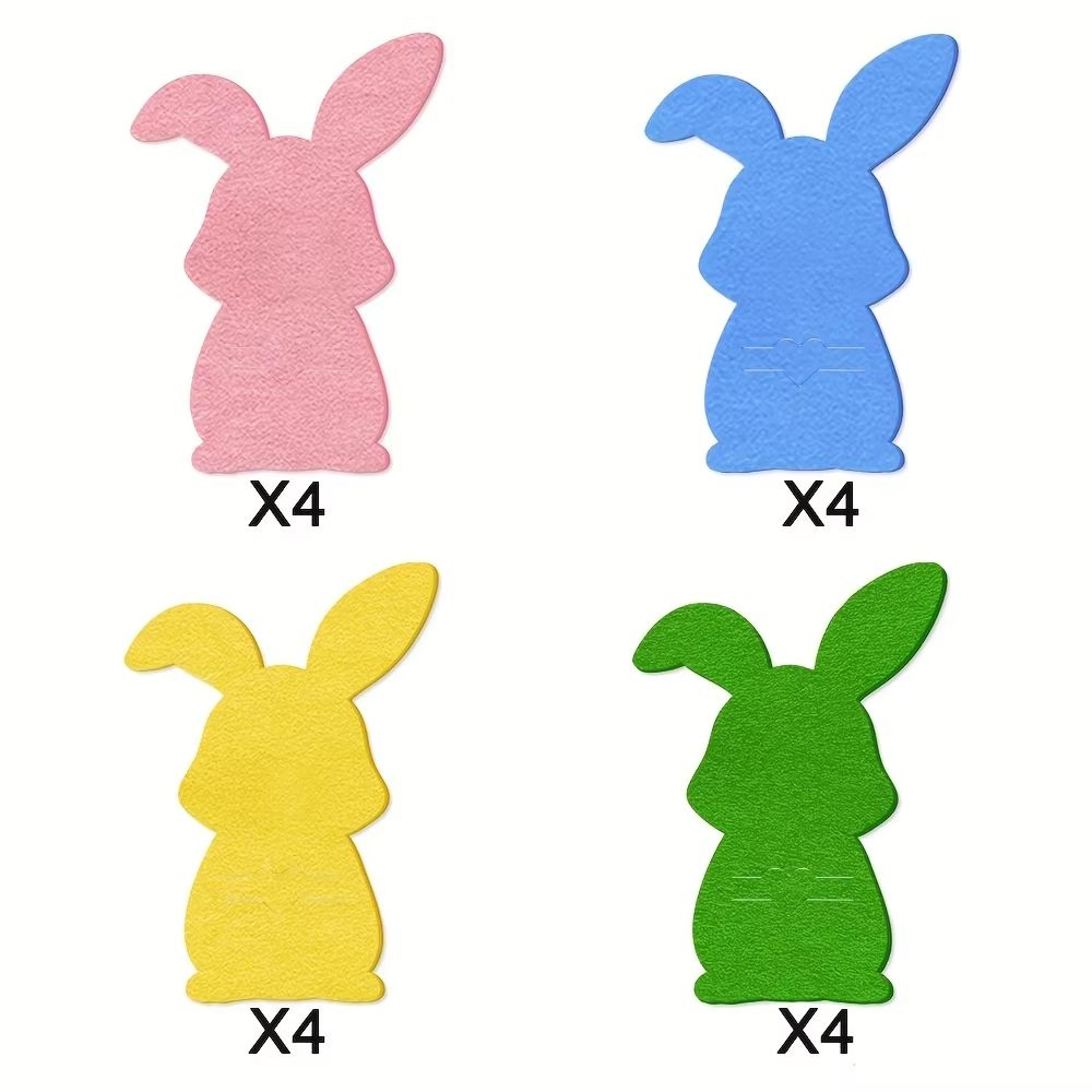 16Piece Easter Tableware Decoration Set Knife And Fork Bags For Festive Easter Table Decor 6