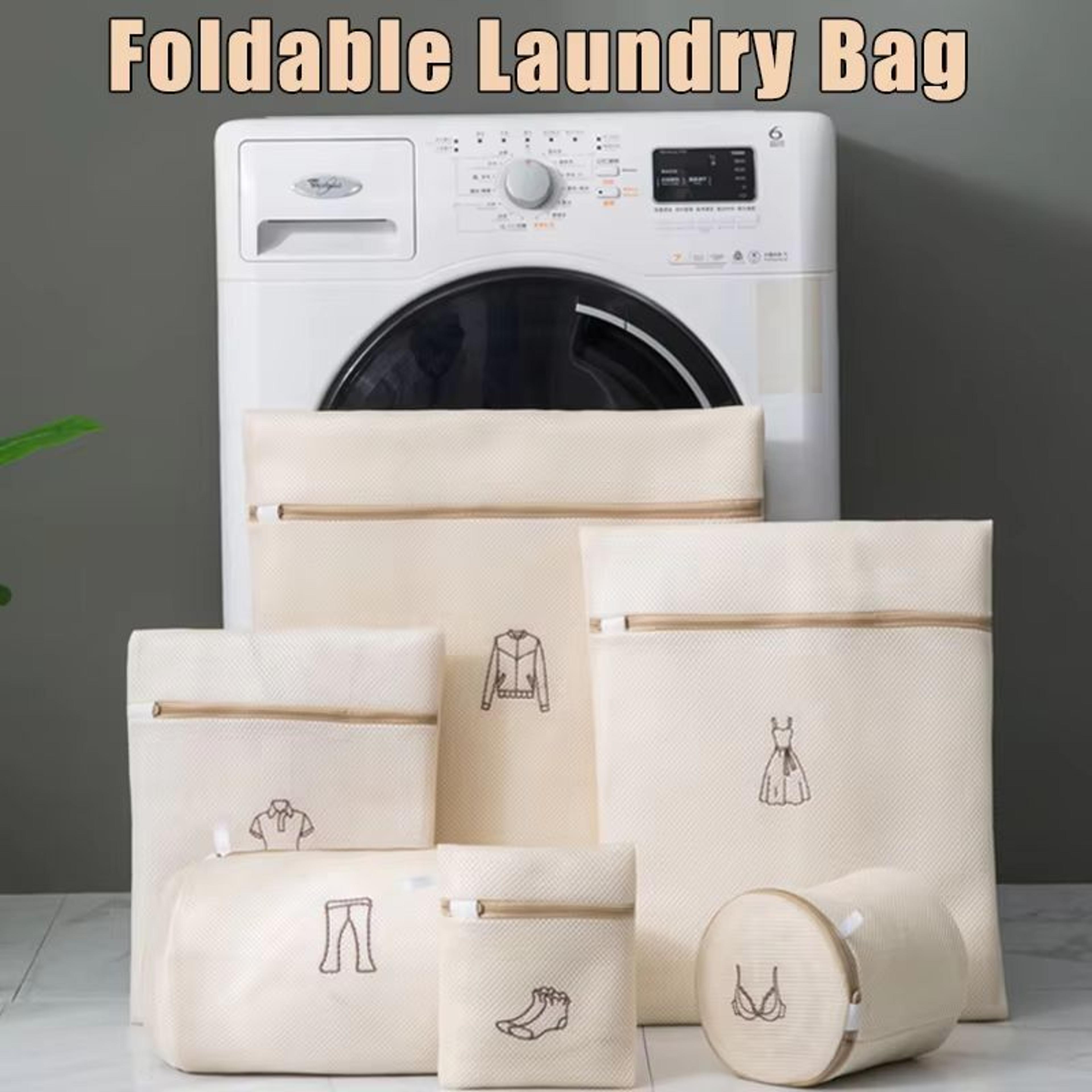 Foldable Thick Laundry Bag  Washing Machine Pouch For Dirty Clothes And Underwear Organizer 0