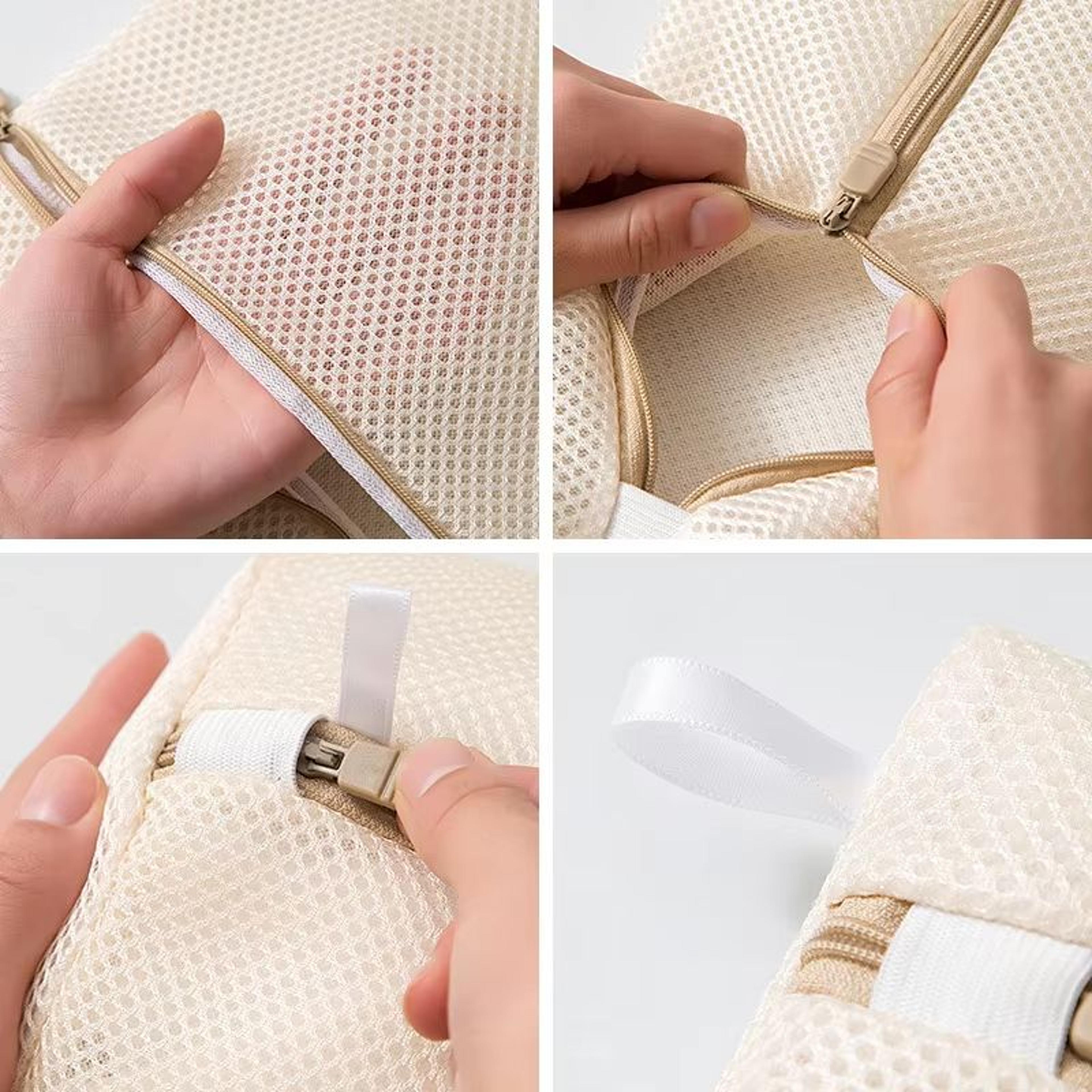 Foldable Thick Laundry Bag  Washing Machine Pouch For Dirty Clothes And Underwear Organizer 4