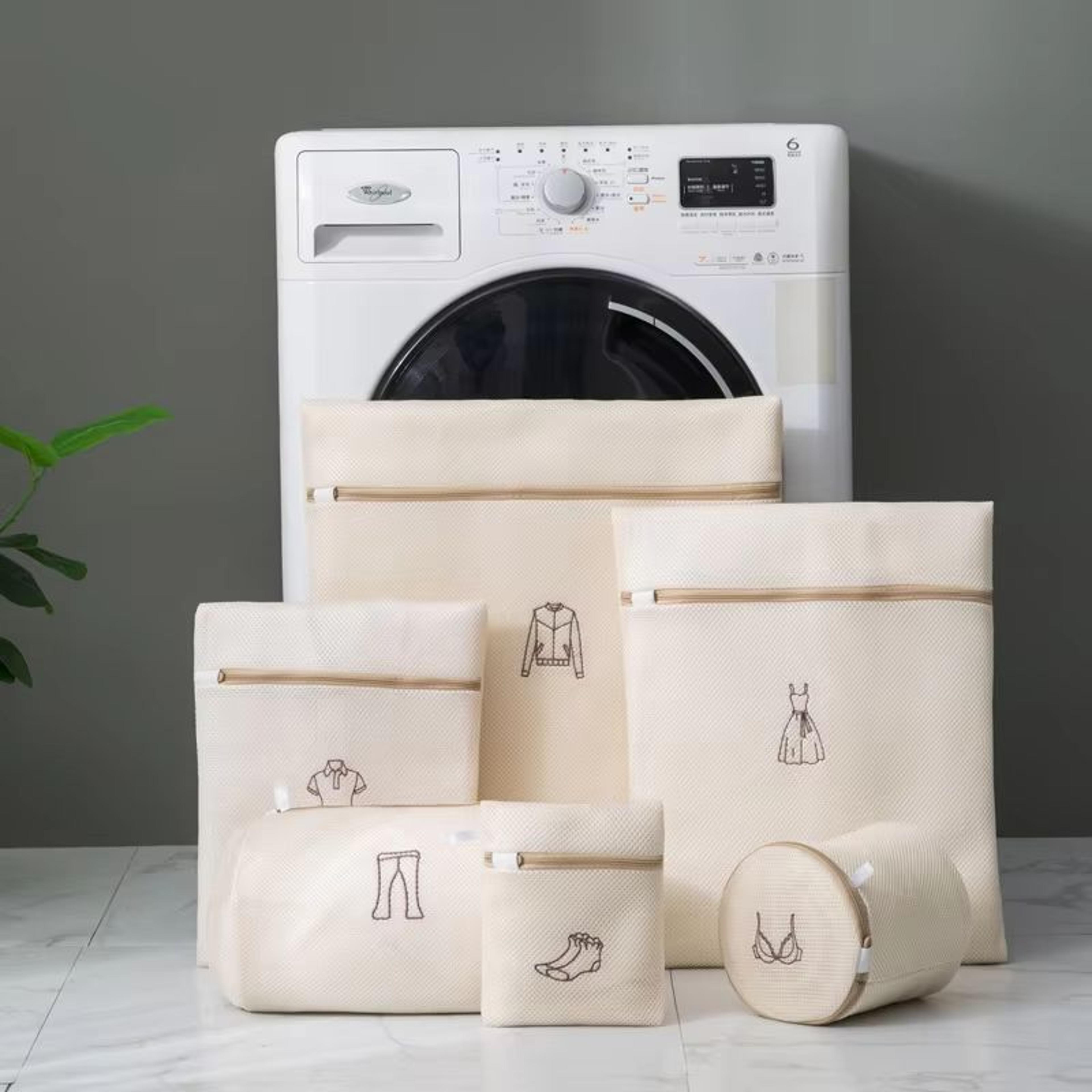 Foldable Thick Laundry Bag  Washing Machine Pouch For Dirty Clothes And Underwear Organizer 7