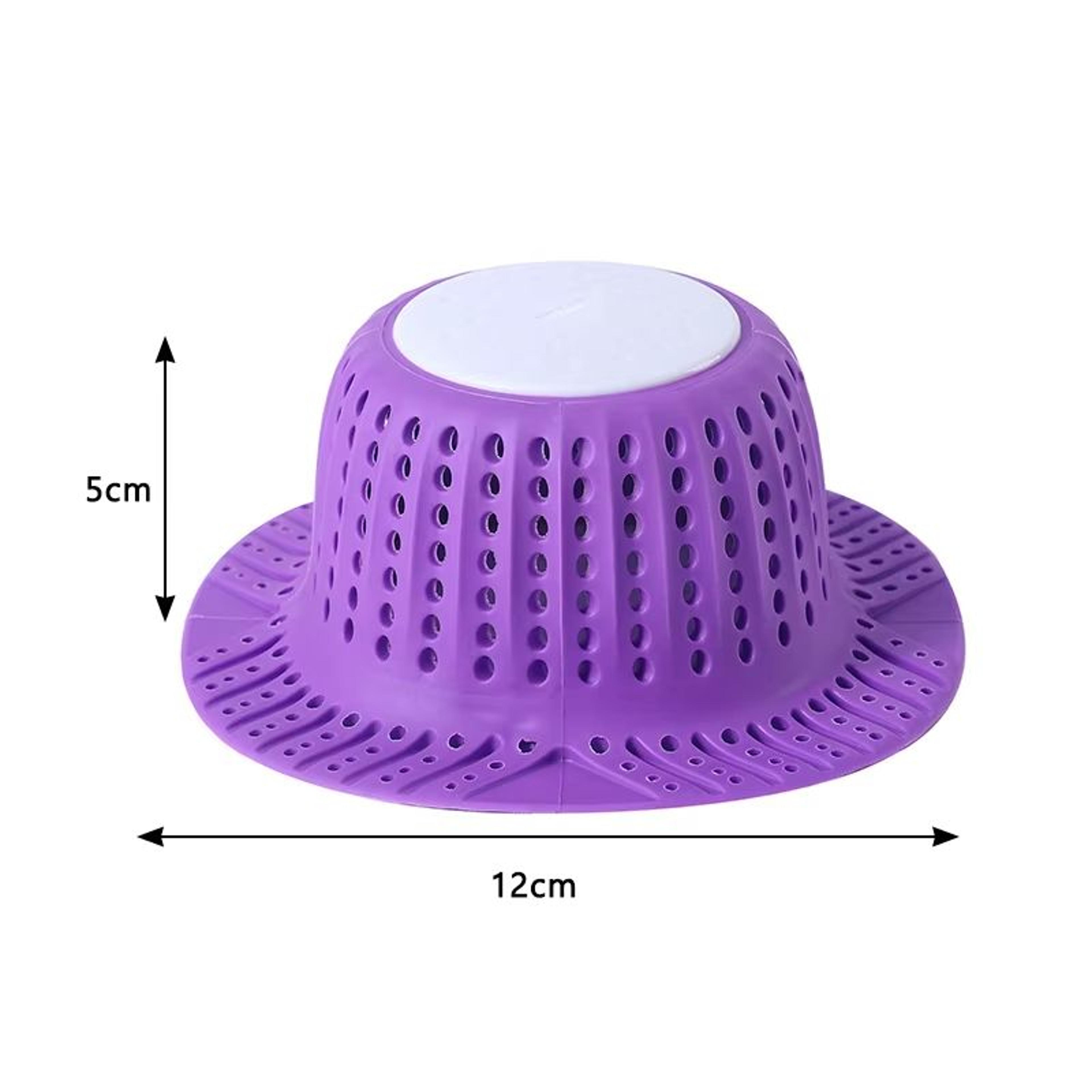 Silicone Floor Drain Hair Catcher AntiClogging Sink And Bathtub Filter Strainer 8