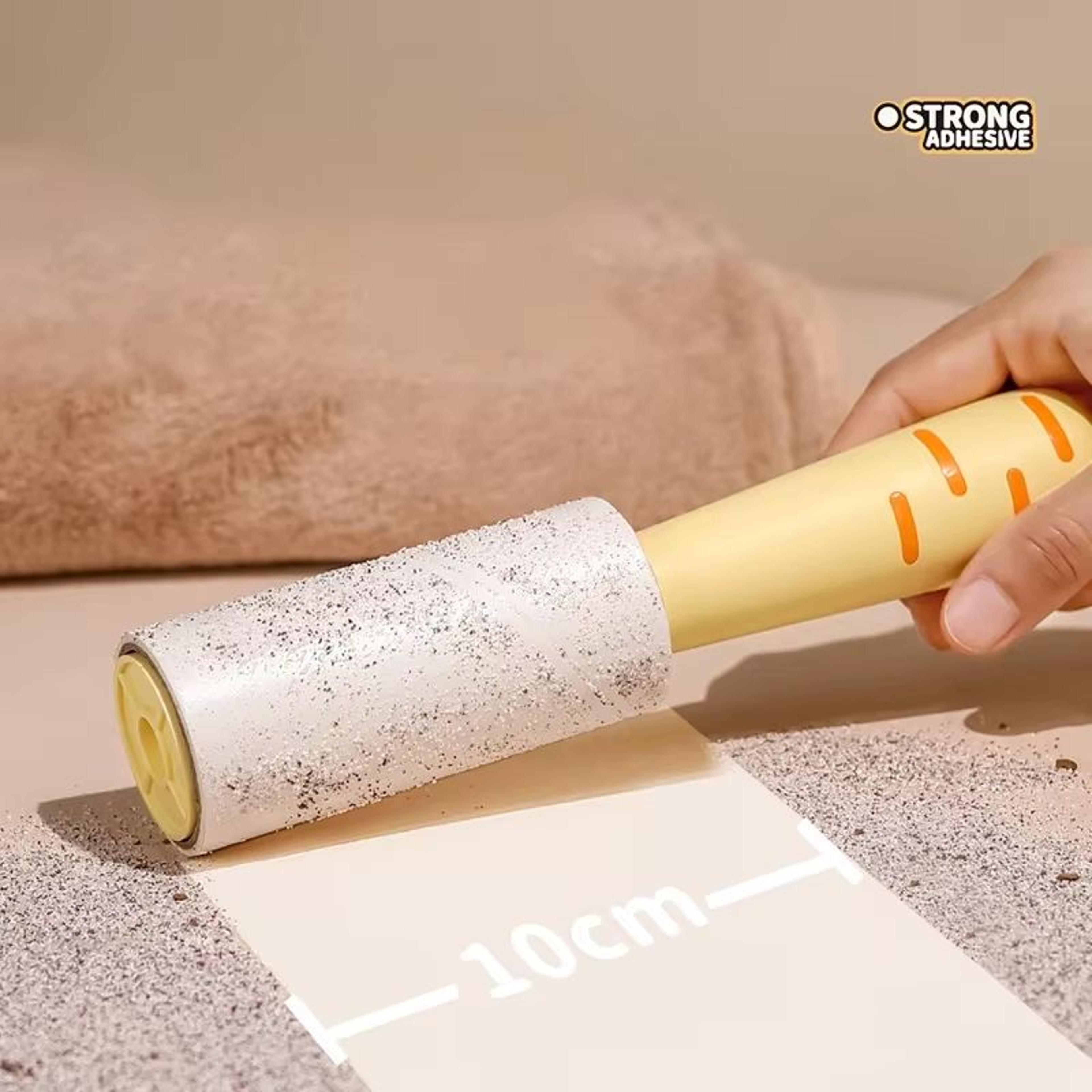Cute CatShape Hair Remover Roller Tearable Adhesive Paper Sticky Brush For Clothes And Home 2