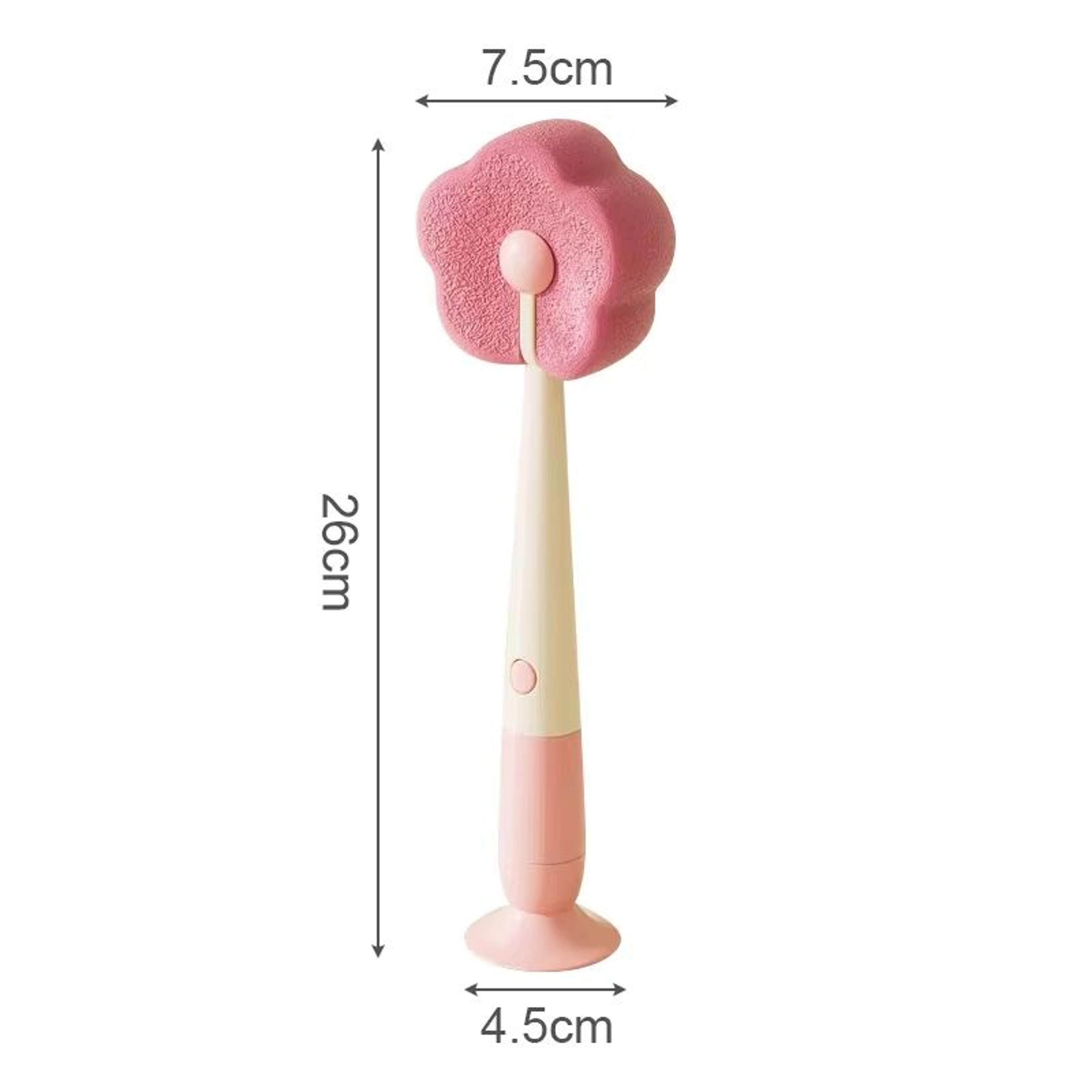 3in1 Baby Bottle And Travel Mug Cleaning Brush Long Handle Portable Scrubber 5