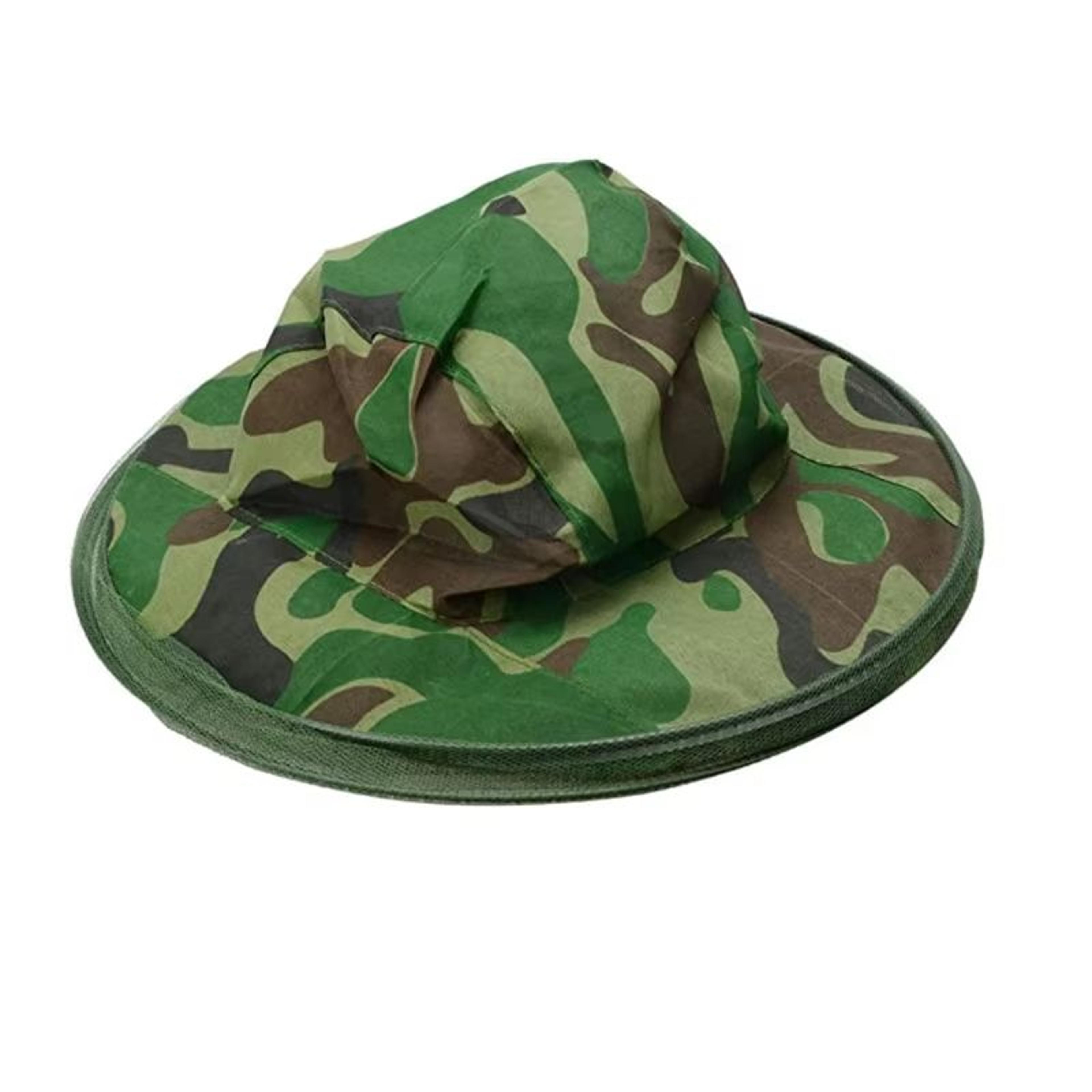 Camouflage Beekeeping Protective Mesh Face Hat Anti Mosquito Outdoor Fishing Face Mask 4