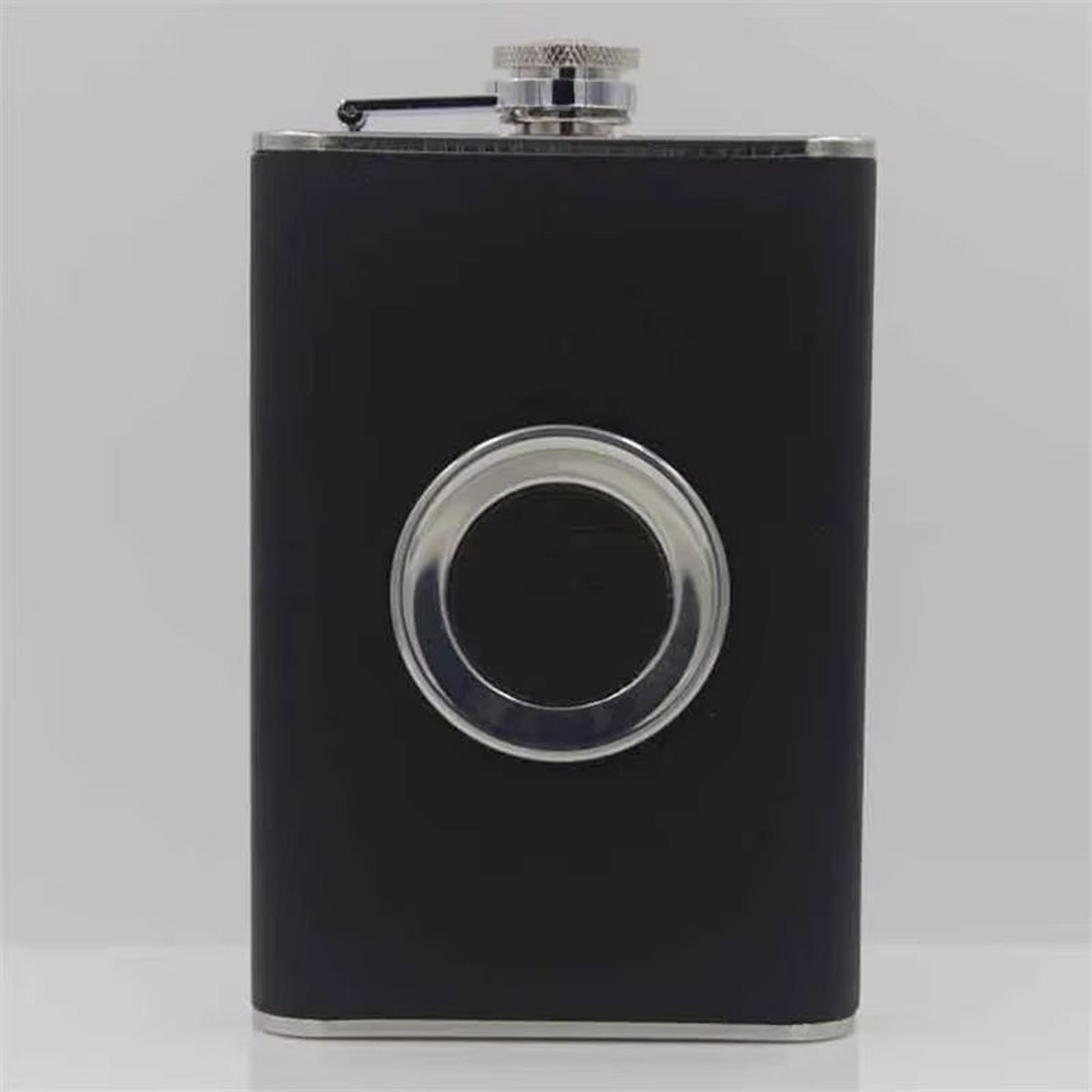 Stainless Steel 8 Oz Hip Flask Set With Cup And Funnel Portable Alcohol Bottle Gift 2