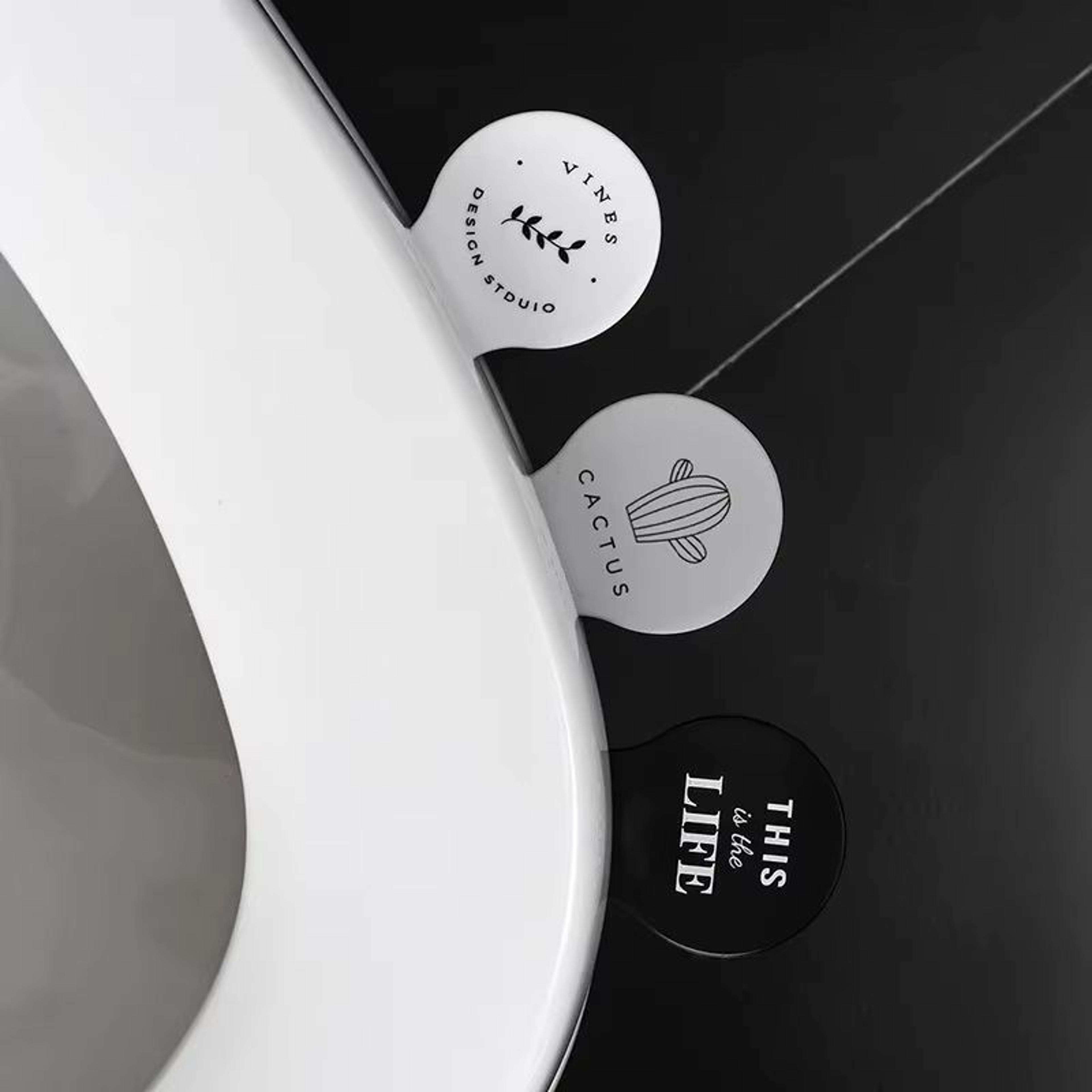SelfAdhesive Toilet Lid Lifter AntiDirty Bathroom Seat Lid Handle 2