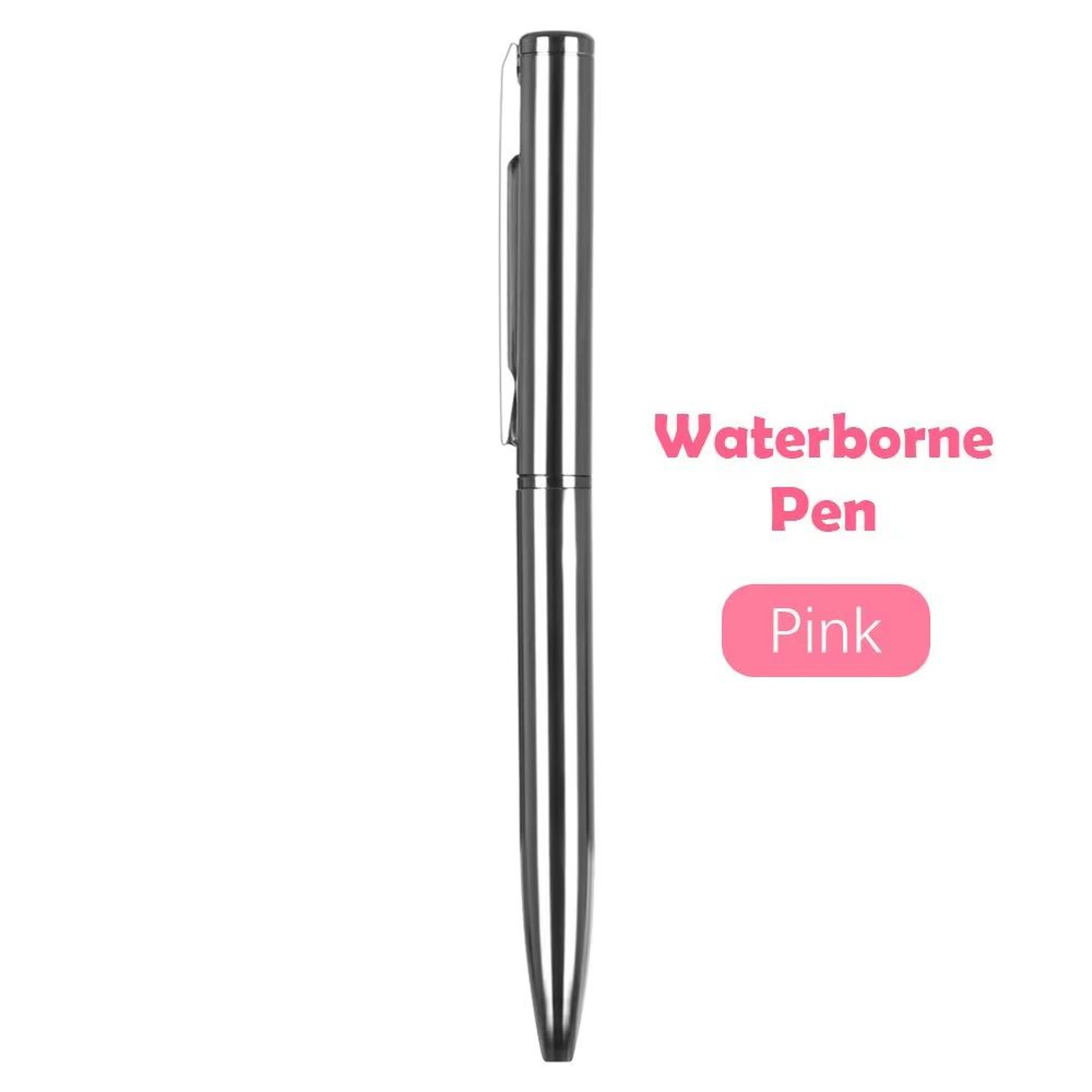 Mini Portable Metal Ballpoint Pen With Waterborne Ink And Multiple Color Refills 8
