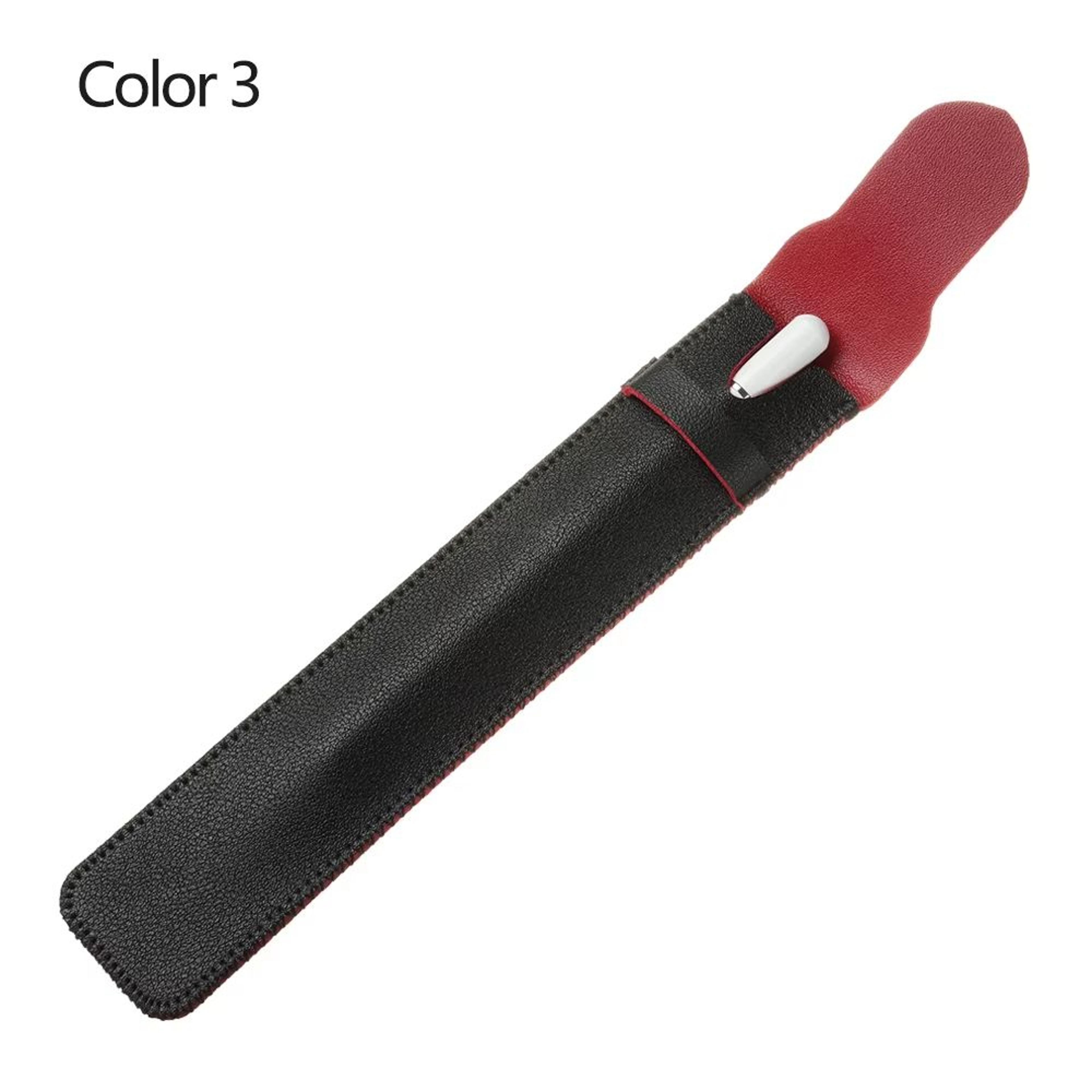 Soft Leather Stylus Pen Cover Case With Cap Nib Protector For Apple Pencil And IPad Touch Pen 11