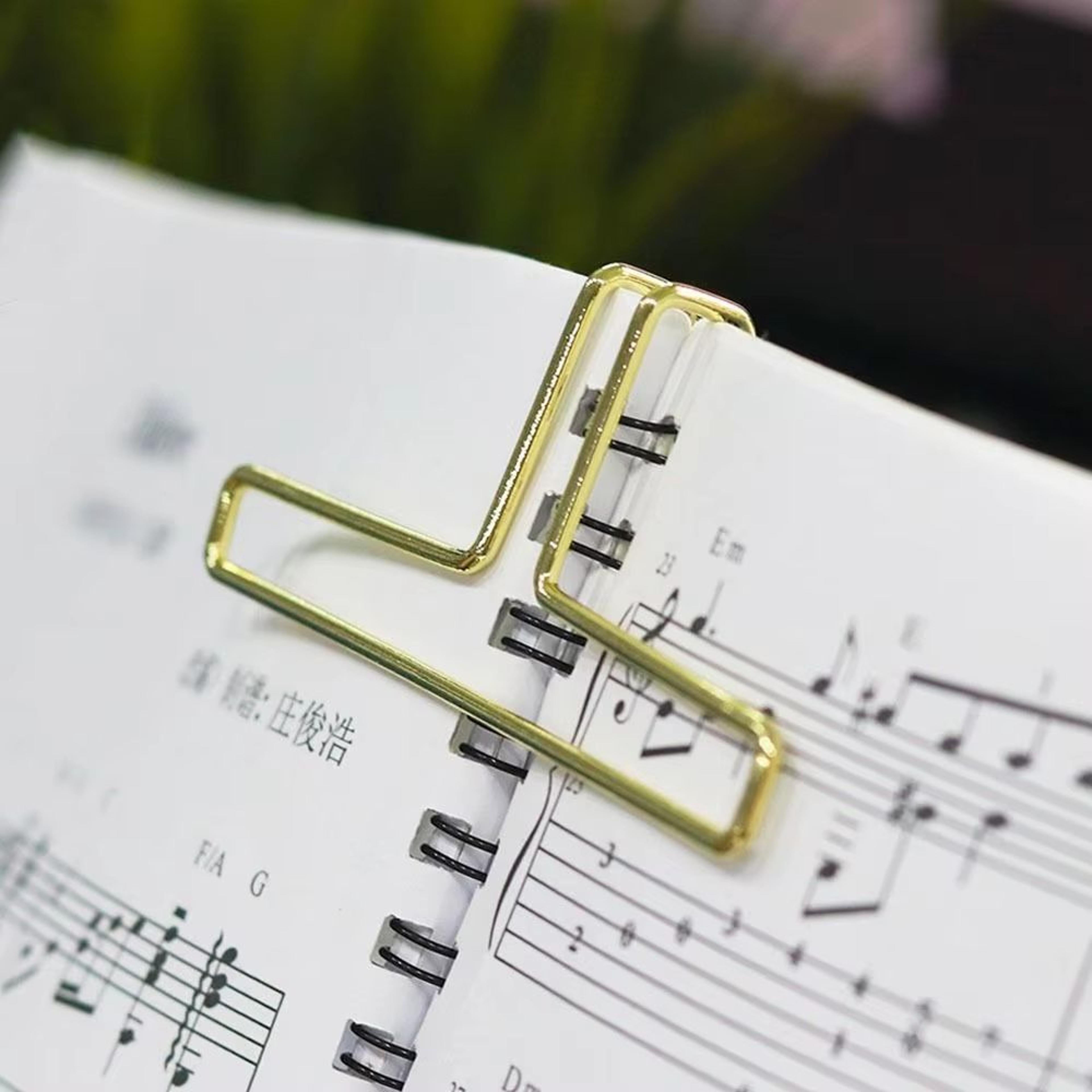 2Piece Music Book Page Holder Clips For Piano Stands Sheet Music Books And Recipes 1