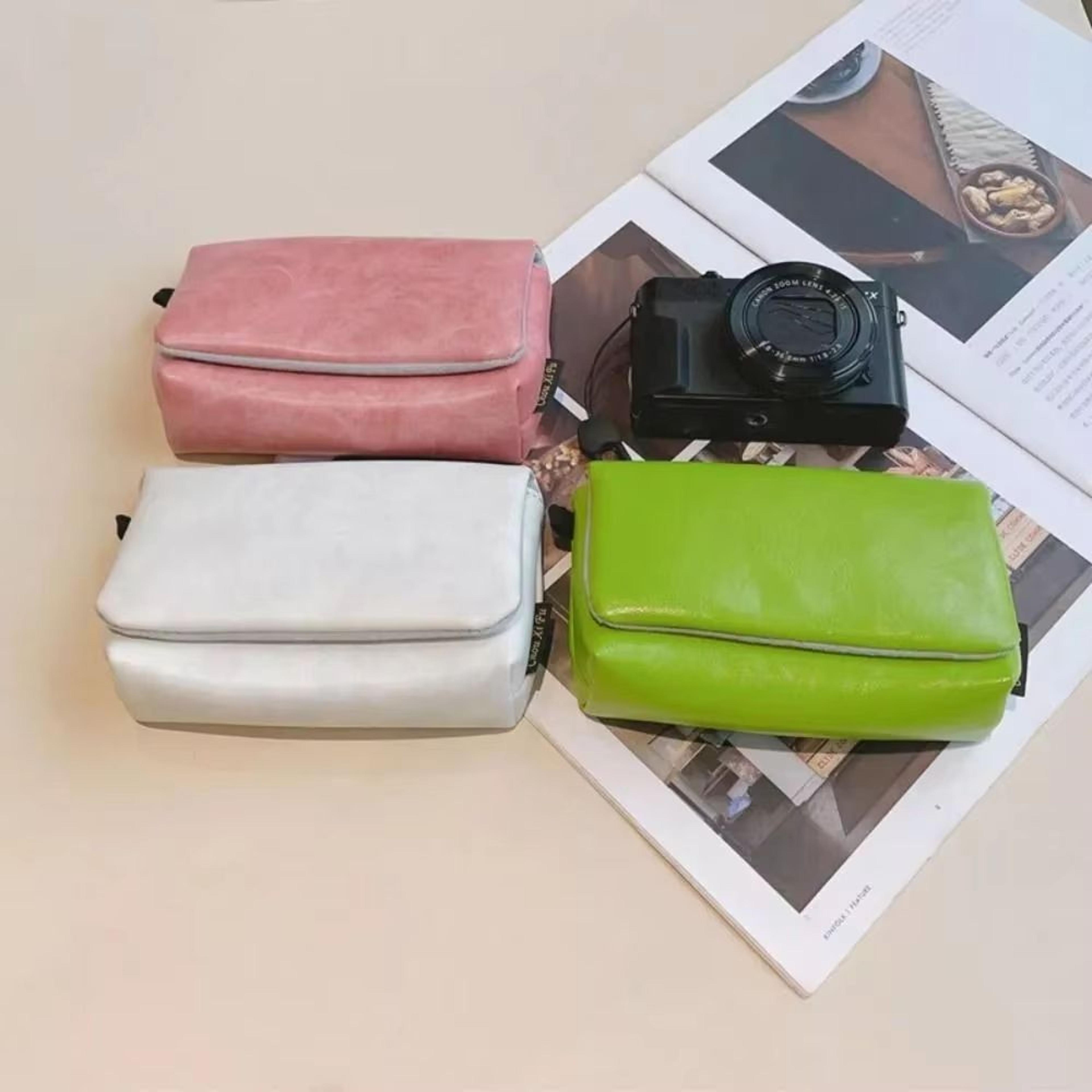 Waterproof Shockproof PU Camera Bag MultiFunction DSLR And Digital Camera Case 2