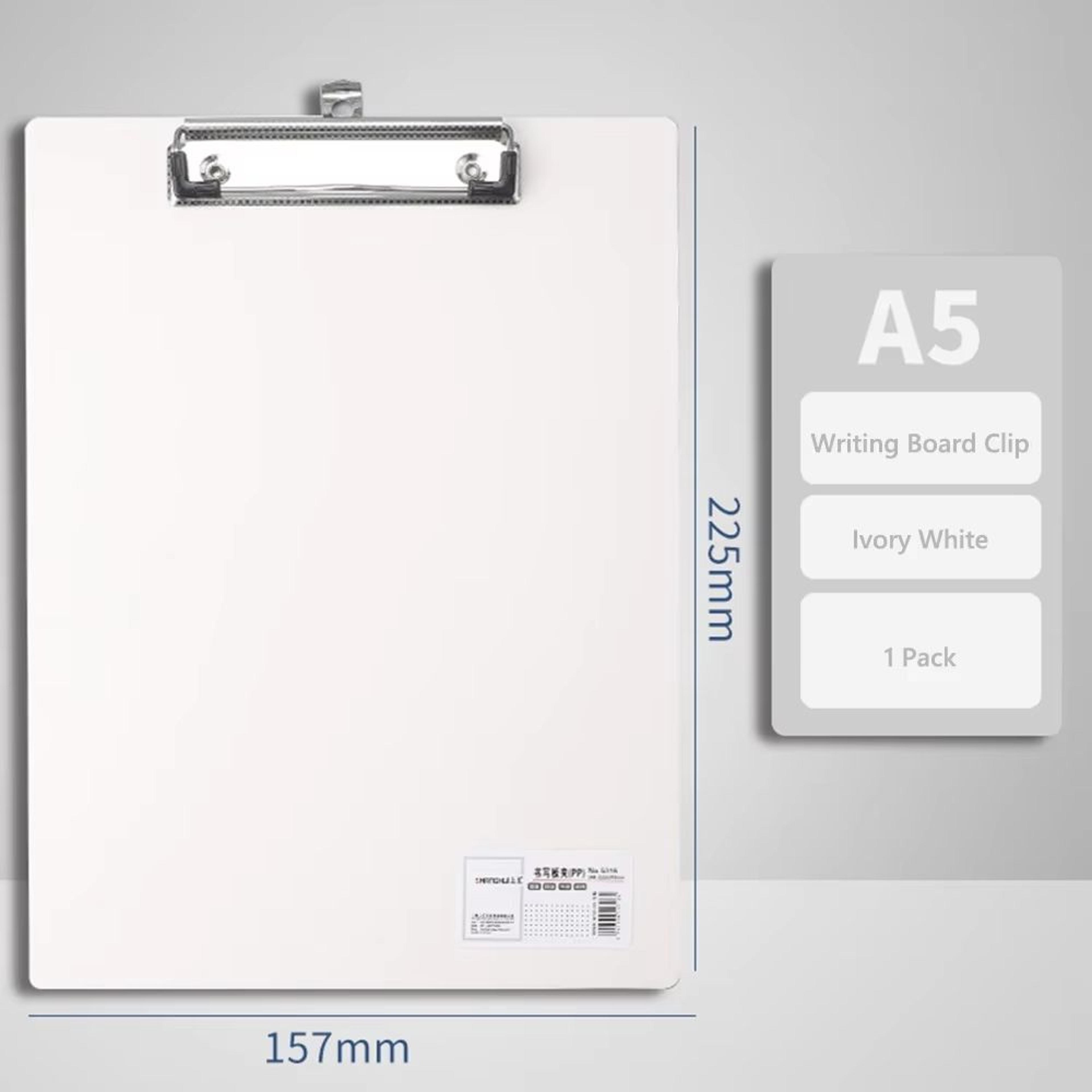 HighQuality A4A5 Writing Clipboard With Hanging Hole And Organizer Pad 6