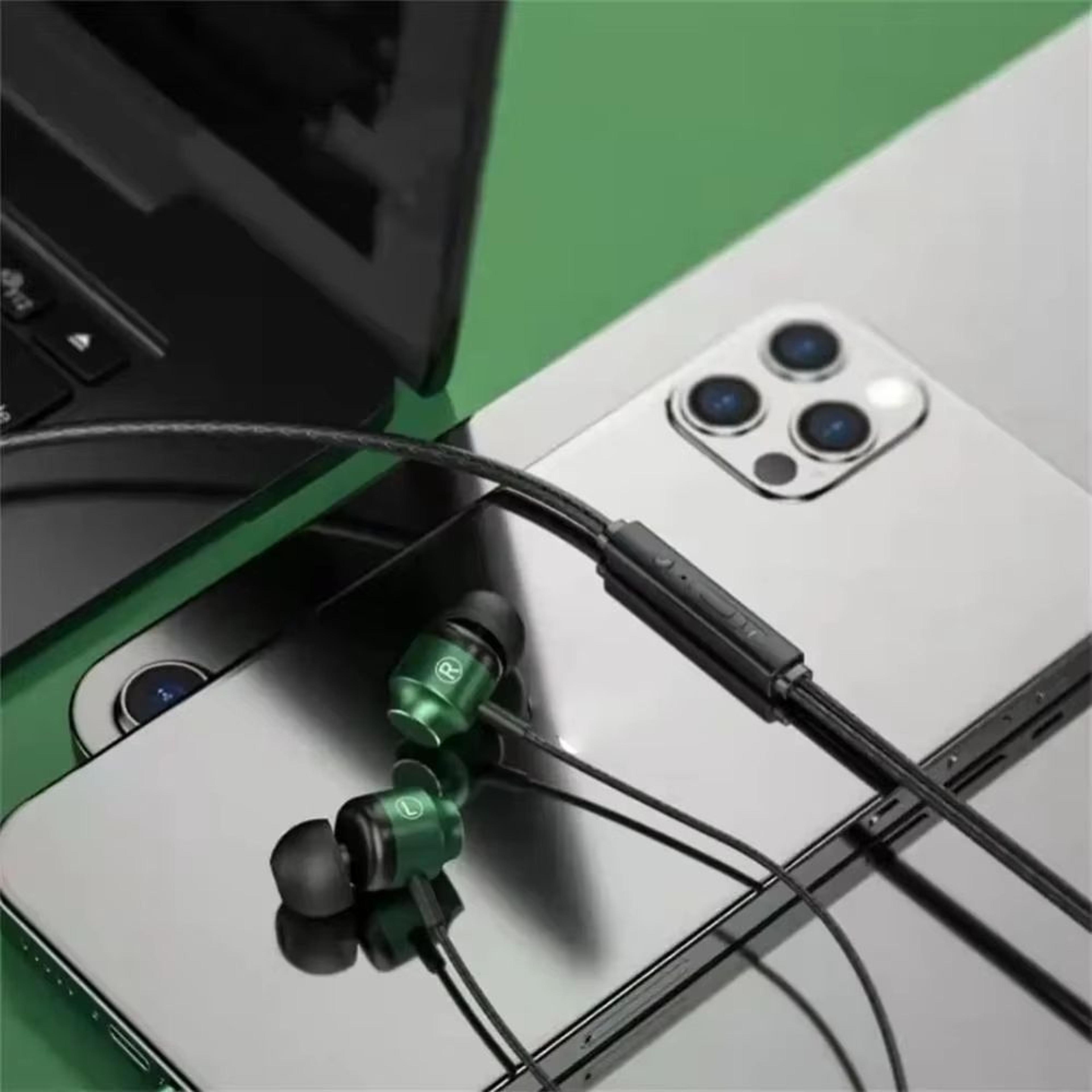 Portable 35mm InEar Deep Bass NoiseCanceling Stereo Earphones 4