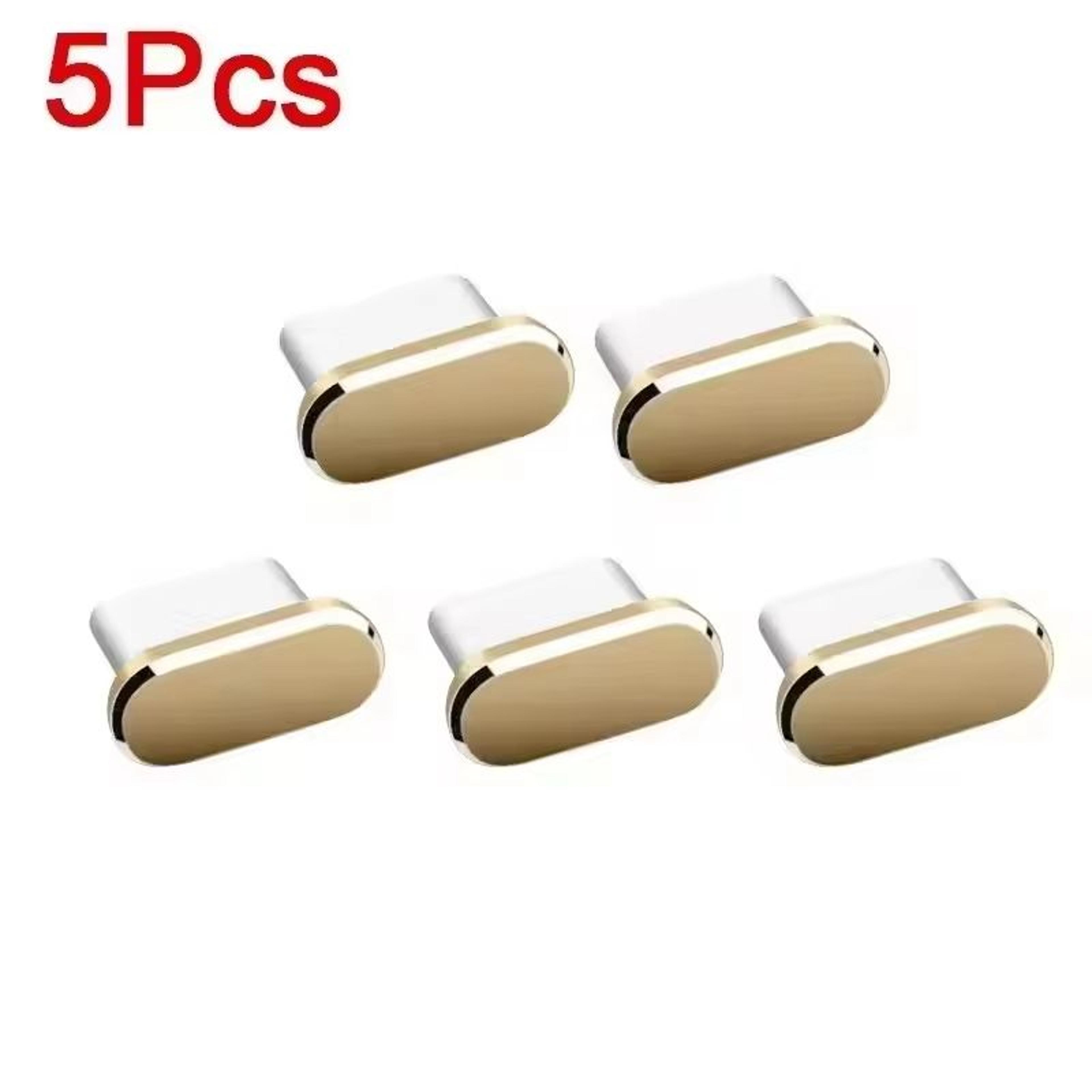 Metal USBC Dust Plug Port Protector 15Pack Universal AntiDust Charging Port Stopper 15