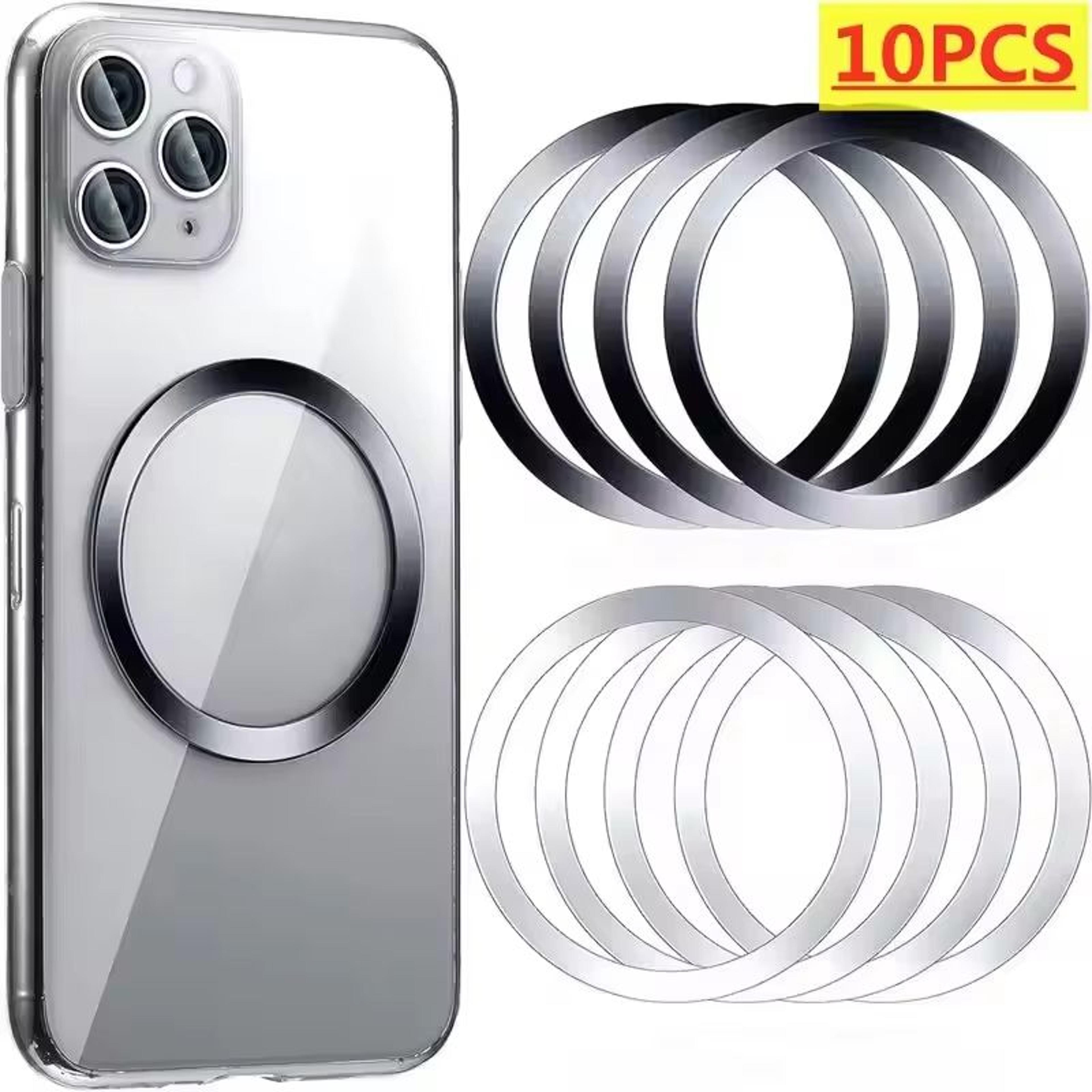 Universal Magnetic Metal Plate Ring 10Pack For MagSafe Wireless Charger And Car Holder 0
