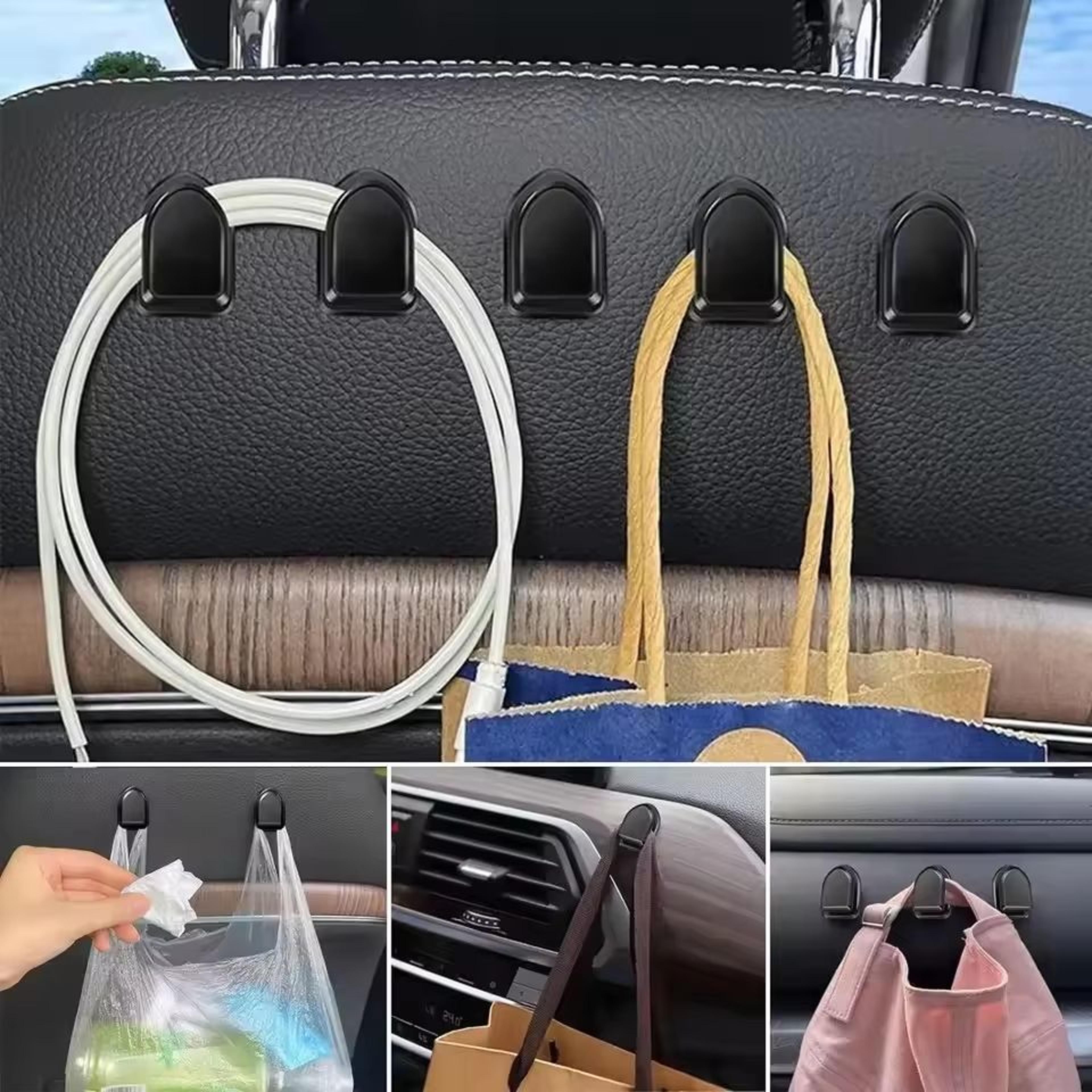 Mini SelfAdhesive Car Hooks For Cables Keys And Accessories 3