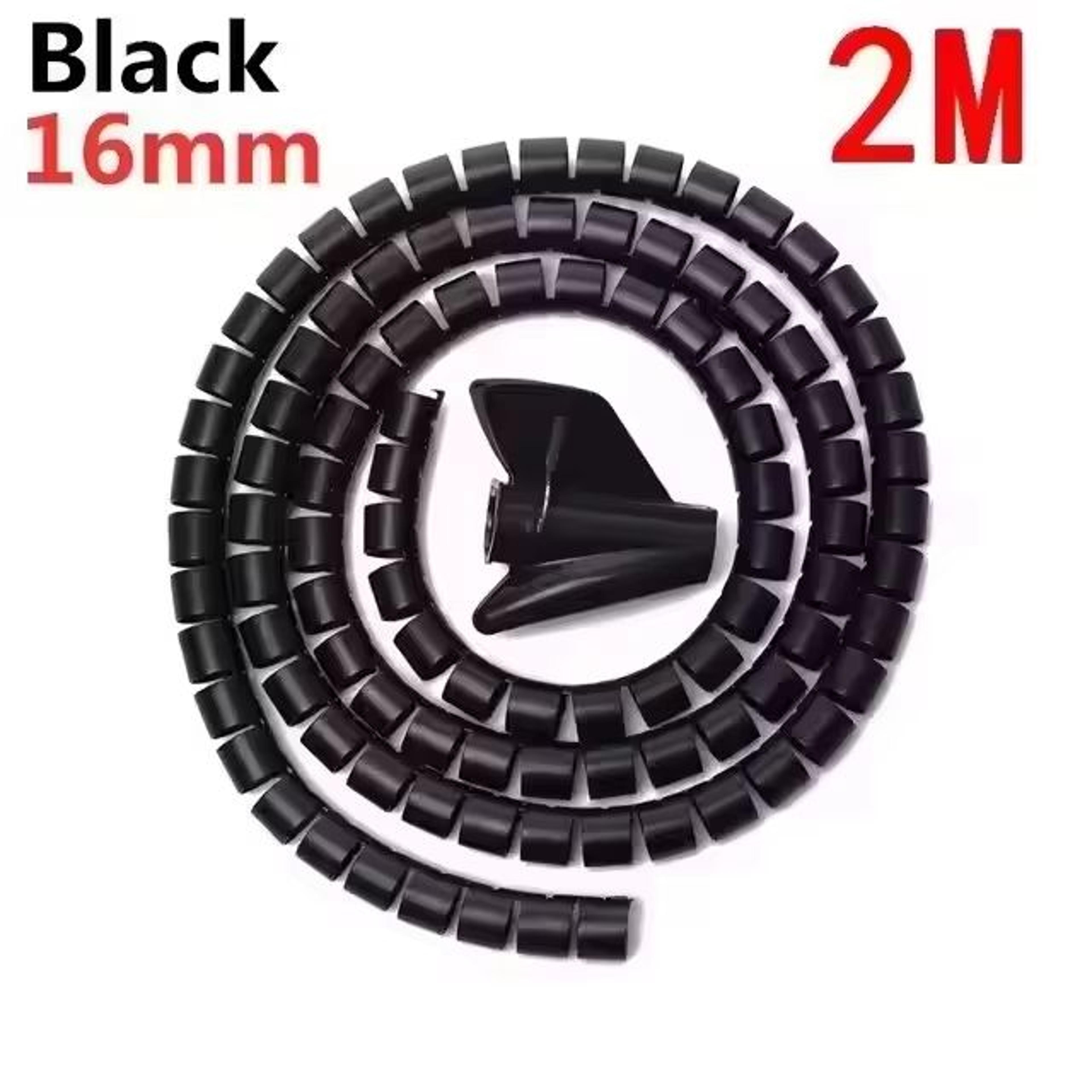 2m Spiral Cable Organizer Tube 1610mm For Cord Protection And Management 10
