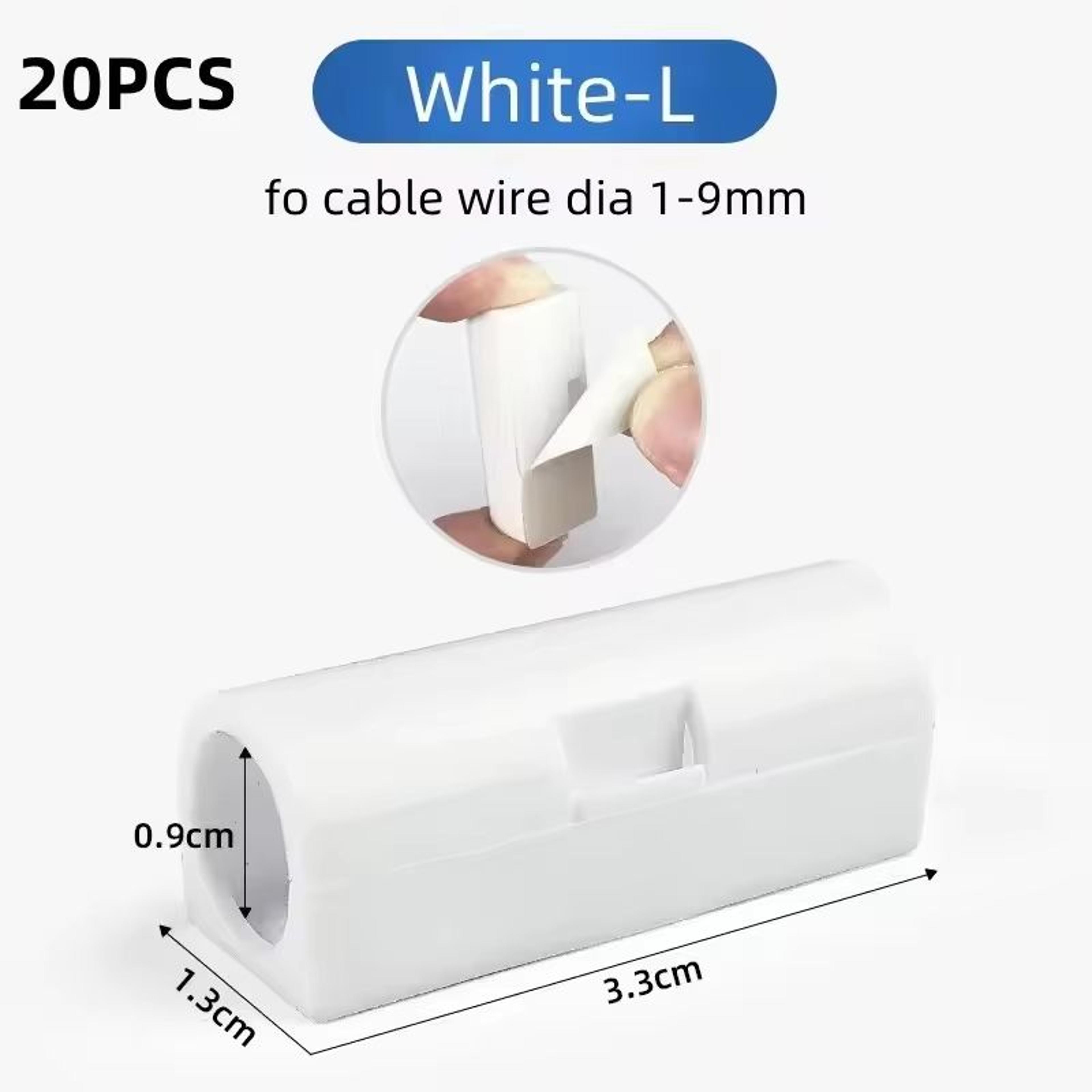 Firm Cable Organizer Buckle Clips  520PCS Wire Management Clamps 11