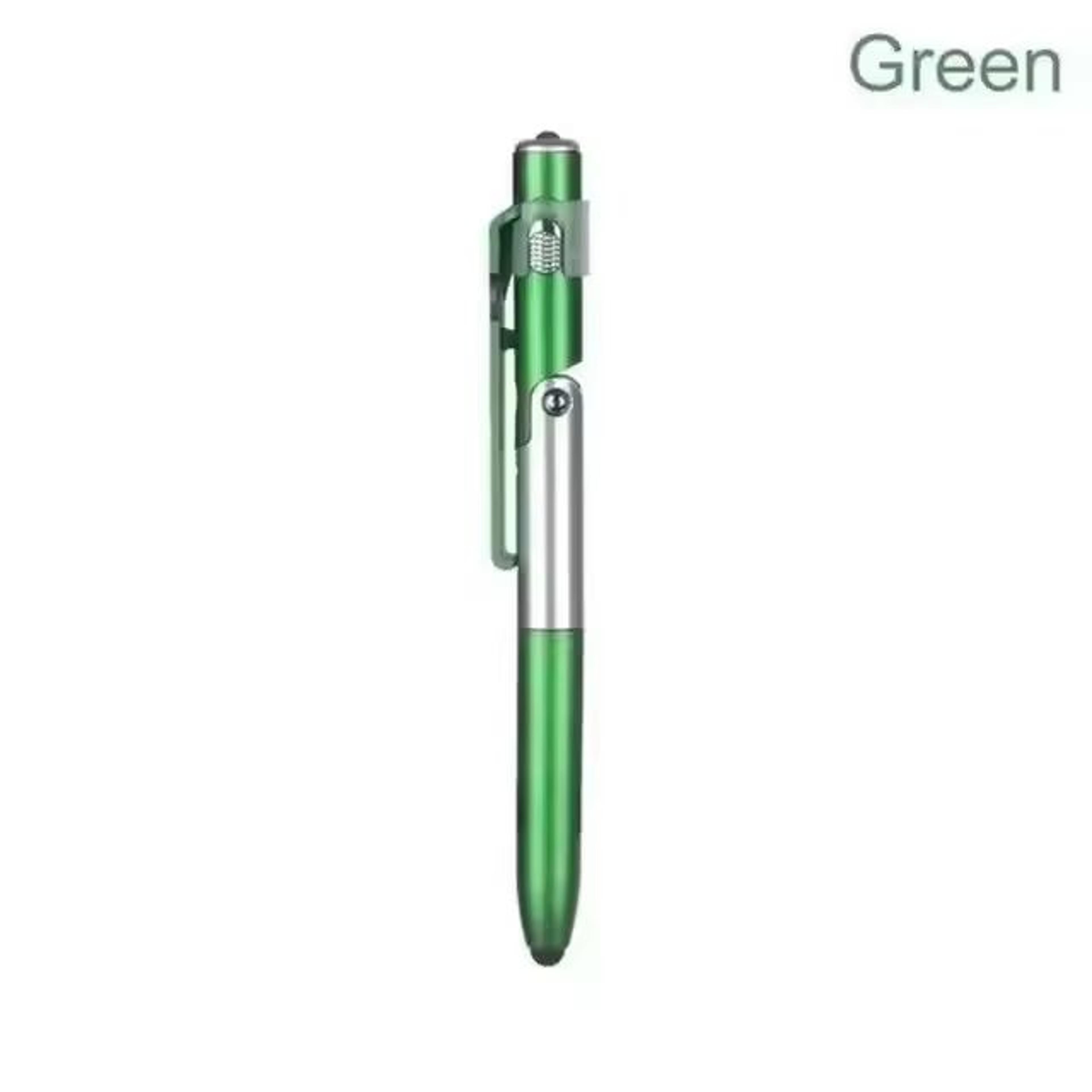 4in1 Multifunction Ballpoint Pen With LED Light And Foldable Phone Holder 8