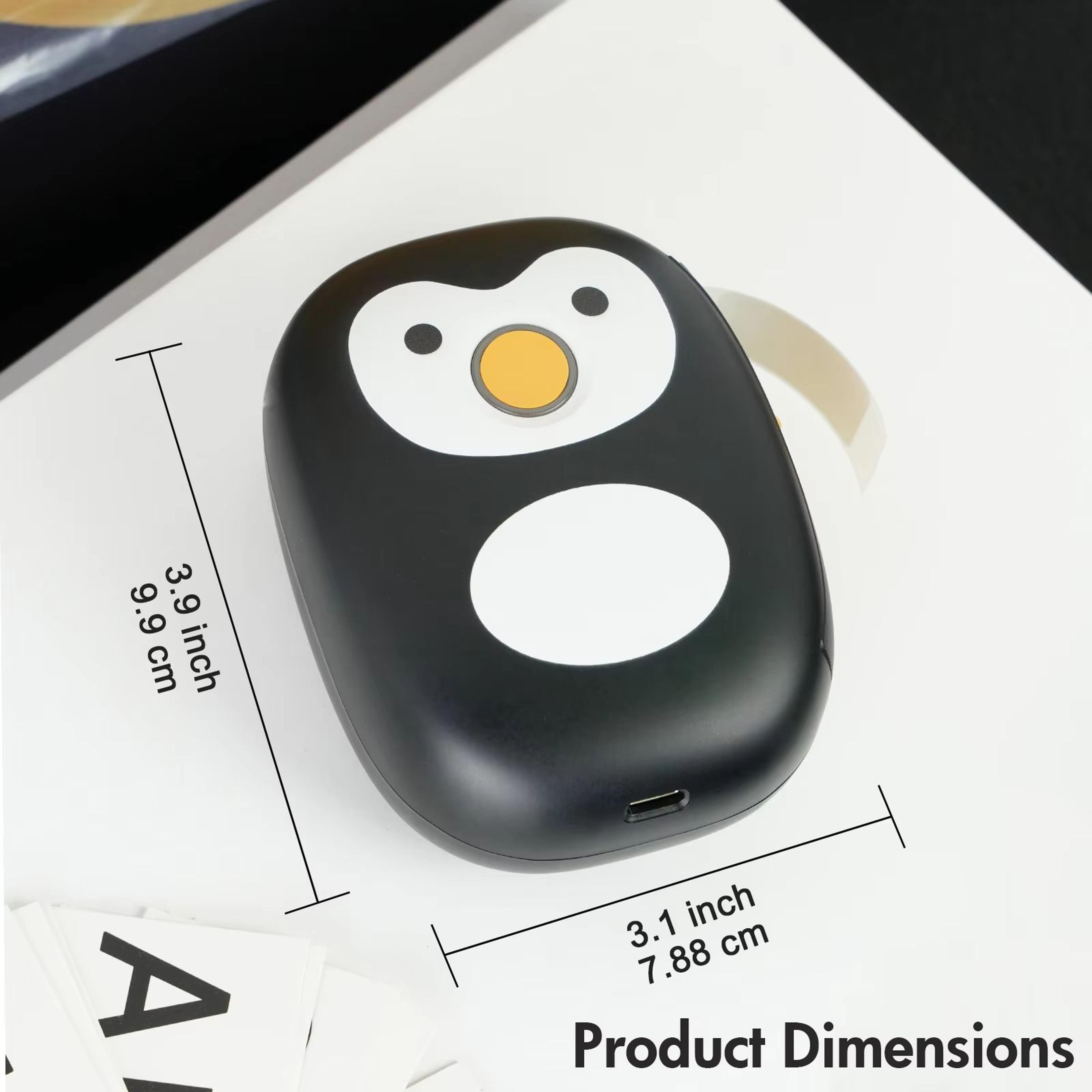 Mini Bluetooth Thermal Label Printer Inkless Portable Label Maker With 1 Roll Stickable Label Paper 4