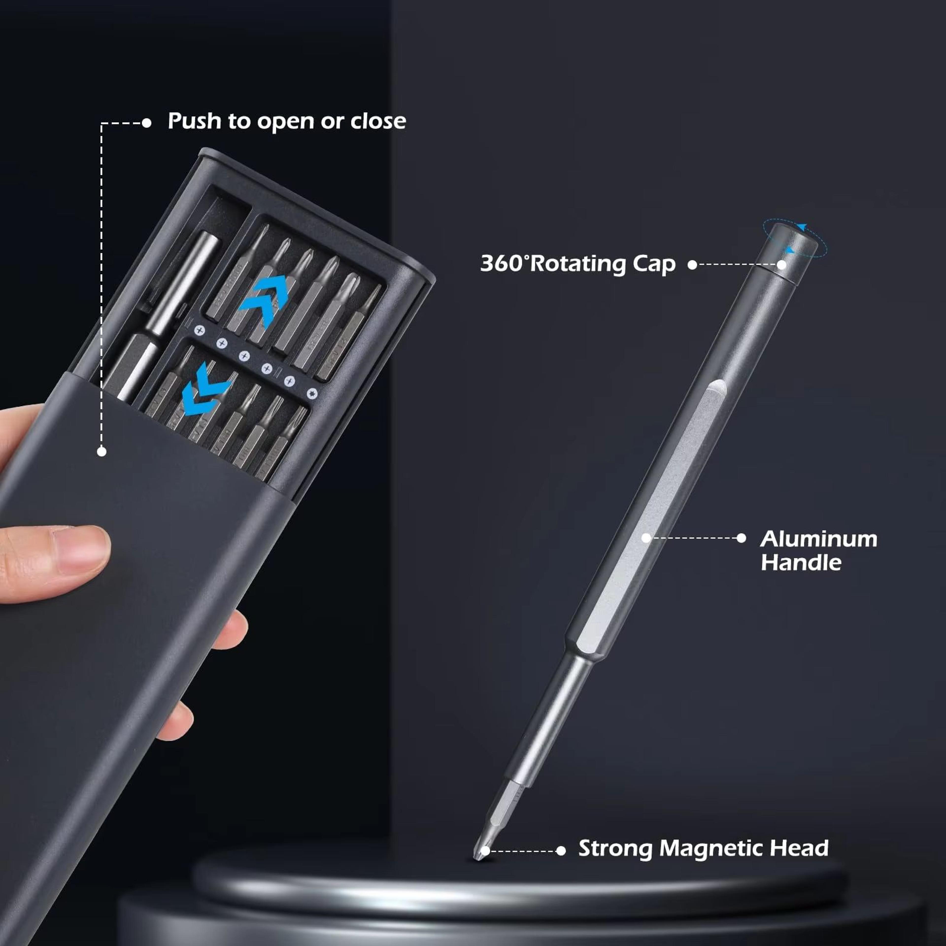 Precision Screwdriver Set 25in1 Magnetic Mini Repair Kit For IPhone PC Watch Camera And Glasses 1