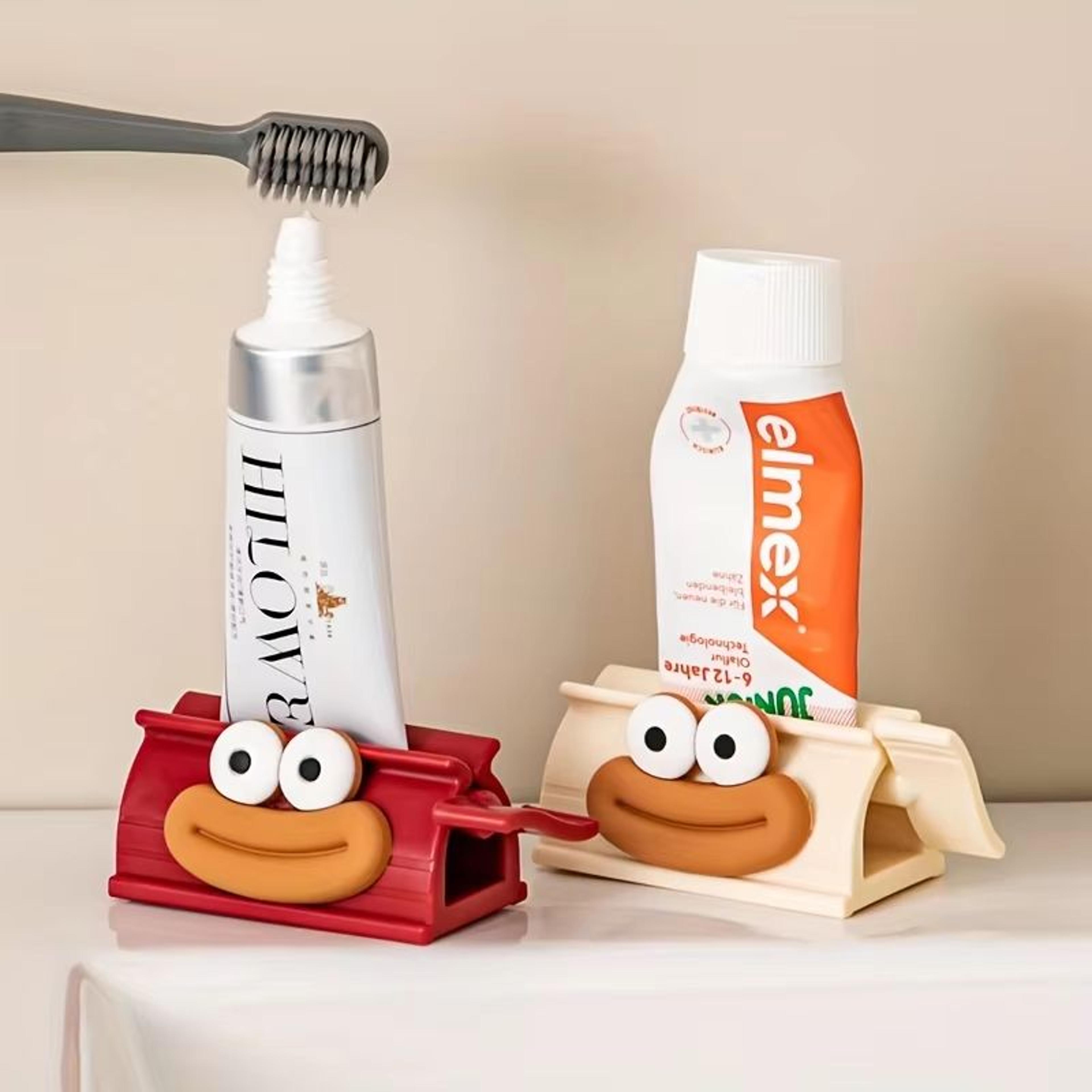 portable manual oral care device joyful sausage – no power needed, easy travel teeth cleaner