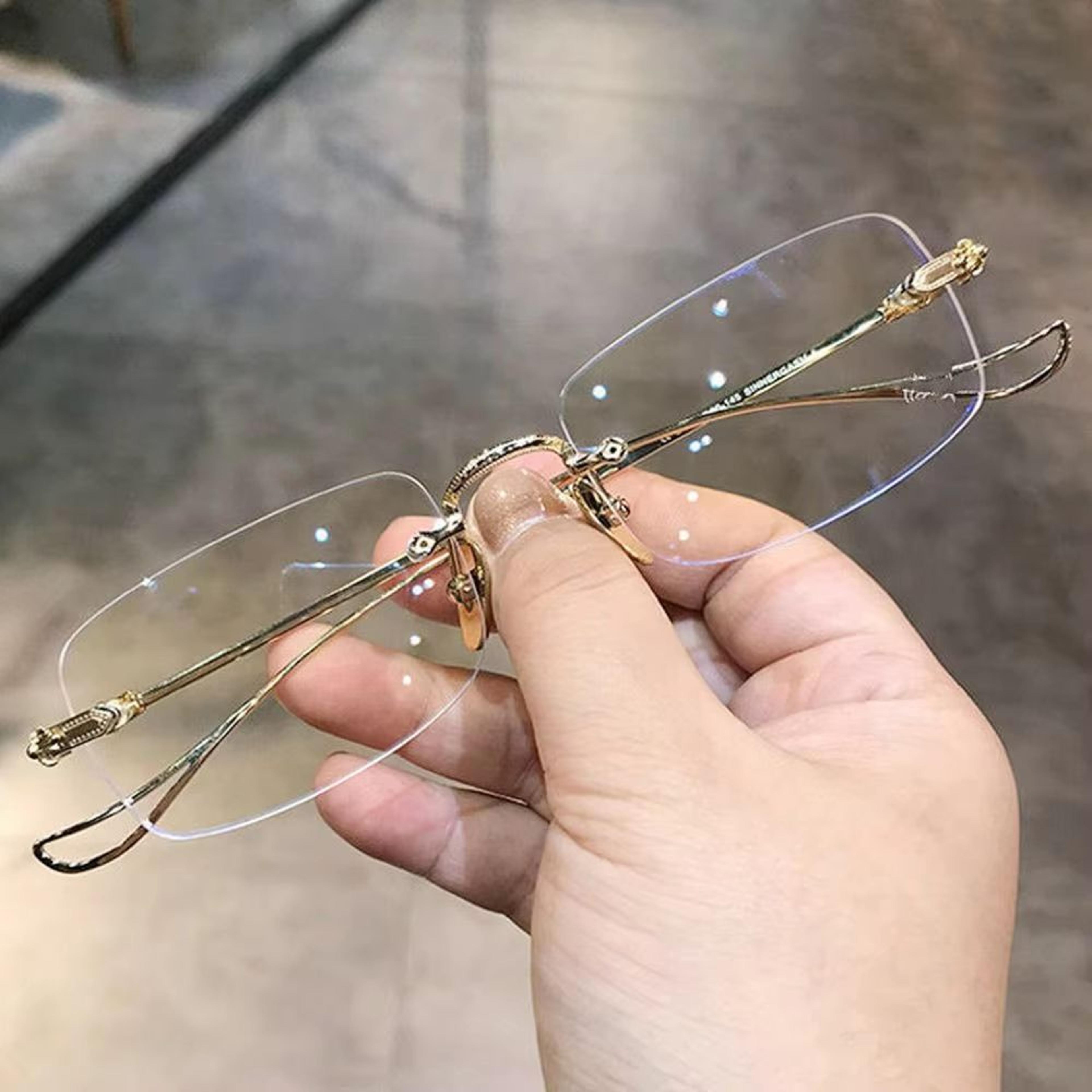 Oversized Blue Light Blocking Glasses UltraLight Computer Eyeglasses For Women And Men Office Scree 0