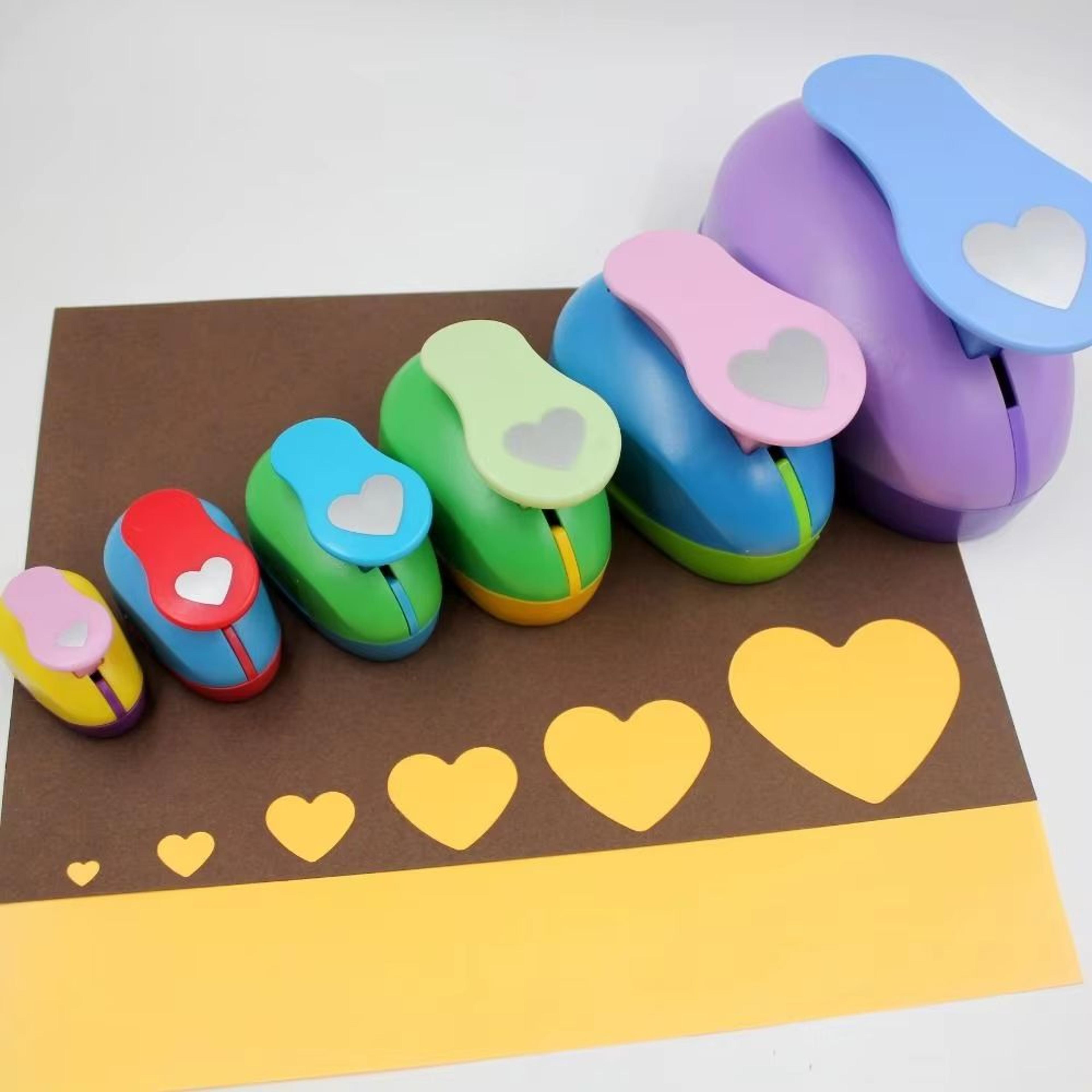 8mm To 75mm Heart Hole Punch And Star Shape Manual Paper Punch Tool For Scrapbooking Cards And DIY  2