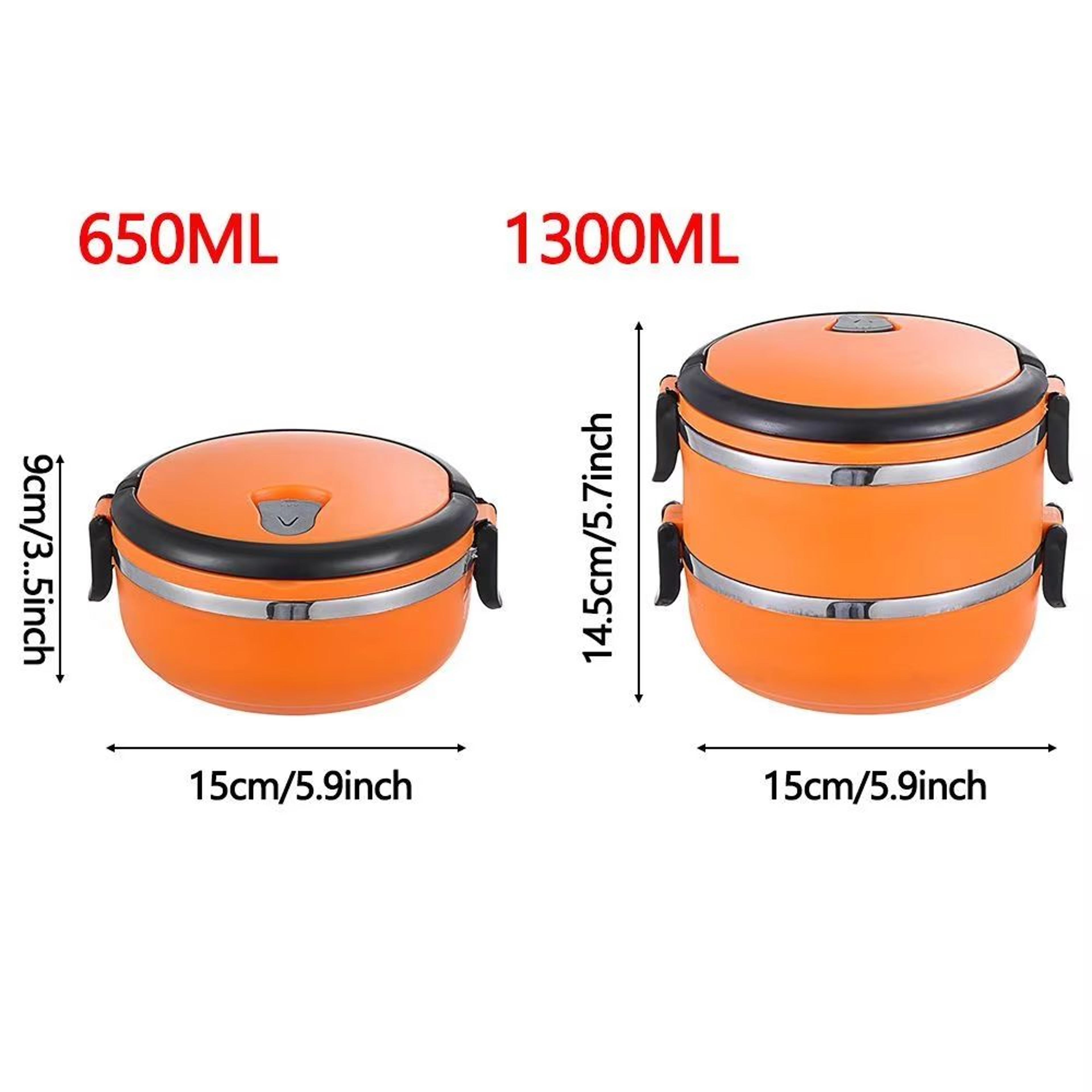 Leakproof Vacuum Insulated Food Flask Travel Hot Food Container And Lunch Box For Soup Noodles And  4