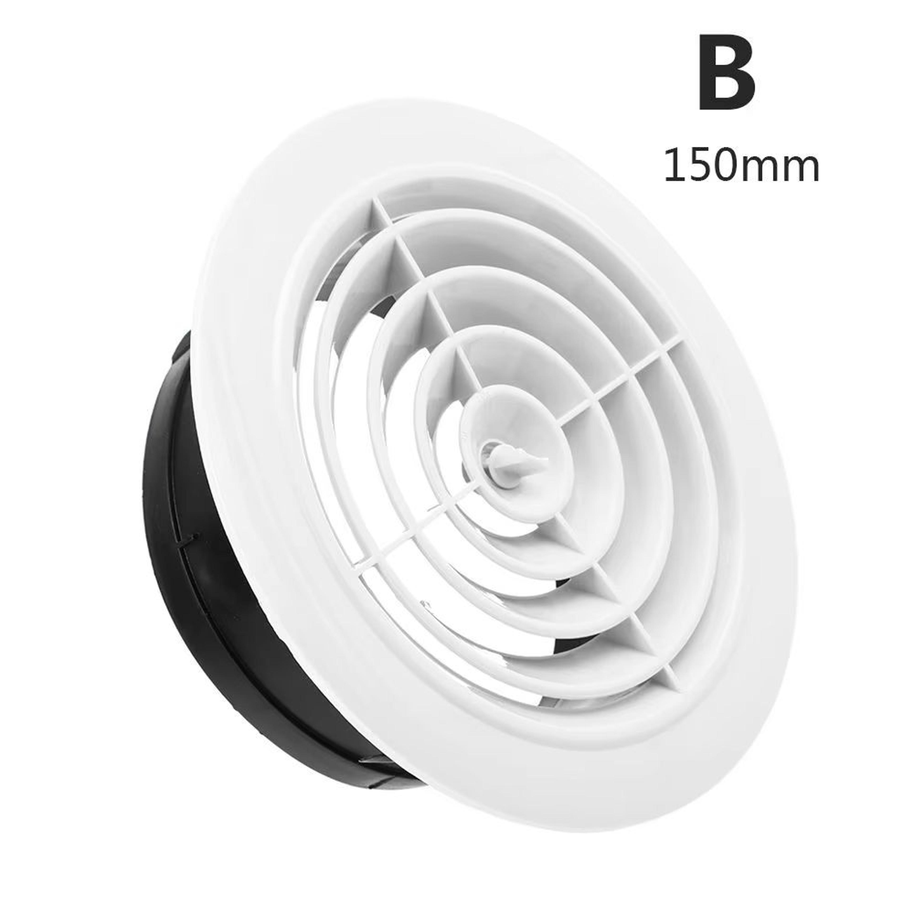 AirFlowPro 4in  6in Round Ventilation Grille Covers For Ducting Systems 11